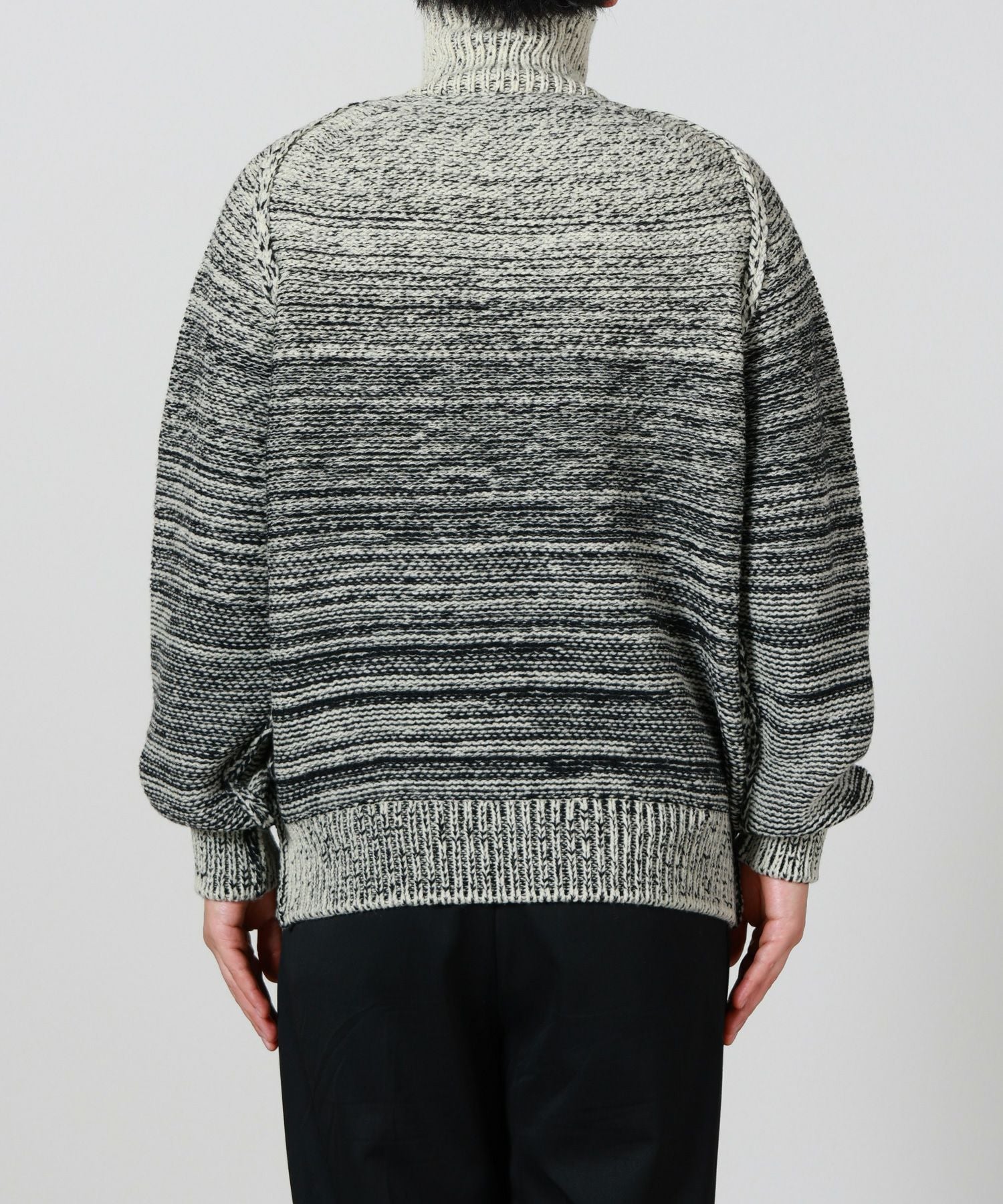 YOKE(ヨーク)】Gradation Front Zip Knit｜PARIGOT ONLINE（パリゴ