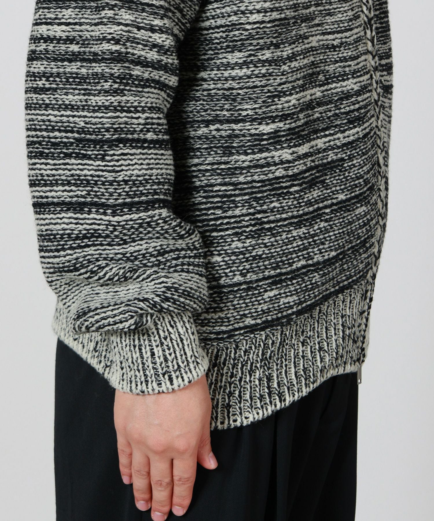 シ*ガ様 最終値下げ　YOKE GRADATION JACQUARD SWEAT YOKE(ヨーク)】Gradation Front Zip Knit｜PARIGOT ONLINE（パリゴ