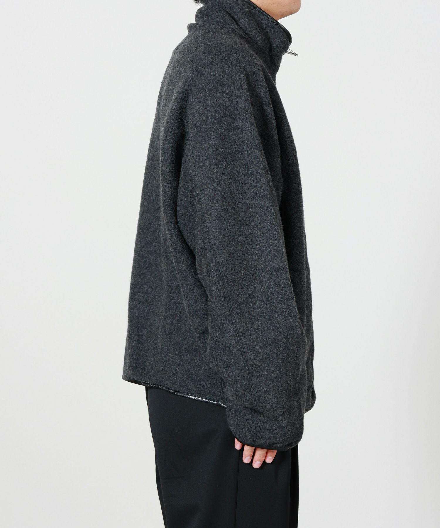 YOKE WOOL FLEECE ZIP BLOUSON サイズ5 YOKE (ヨーク) - WOOL FLEECE ZIP BLOUSON | Harmonia公式通販