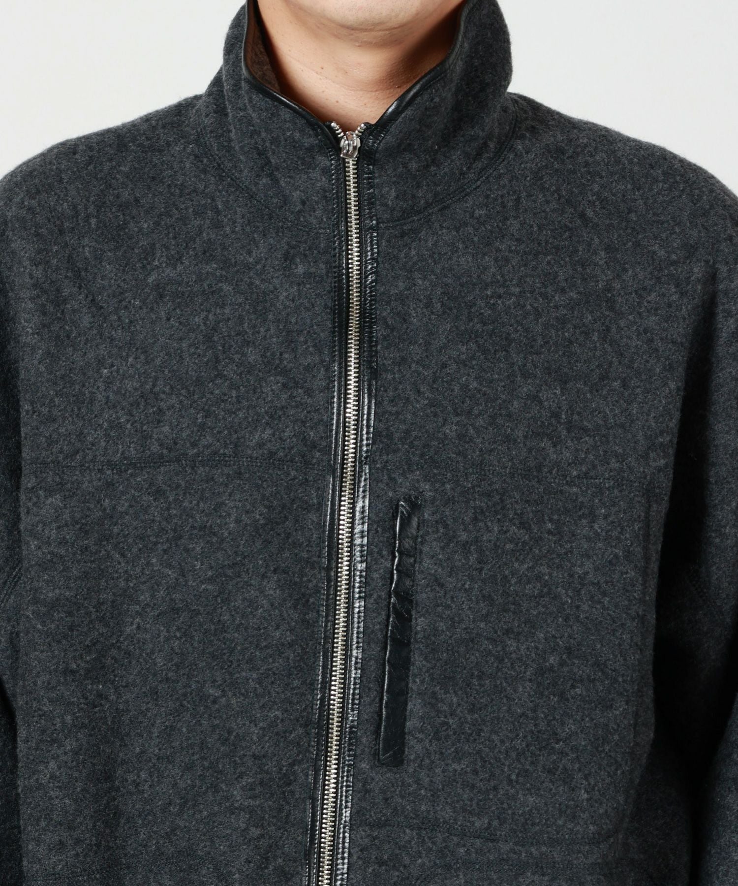 YOKE(ヨーク)】Wool Fleece Zip Blouson｜PARIGOT ONLINE（パリゴ