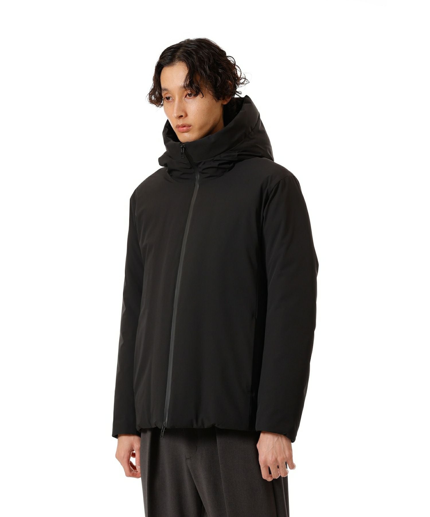 ATTACHMENT(アタッチメント)】 3レイヤーライトタフタ フーデット