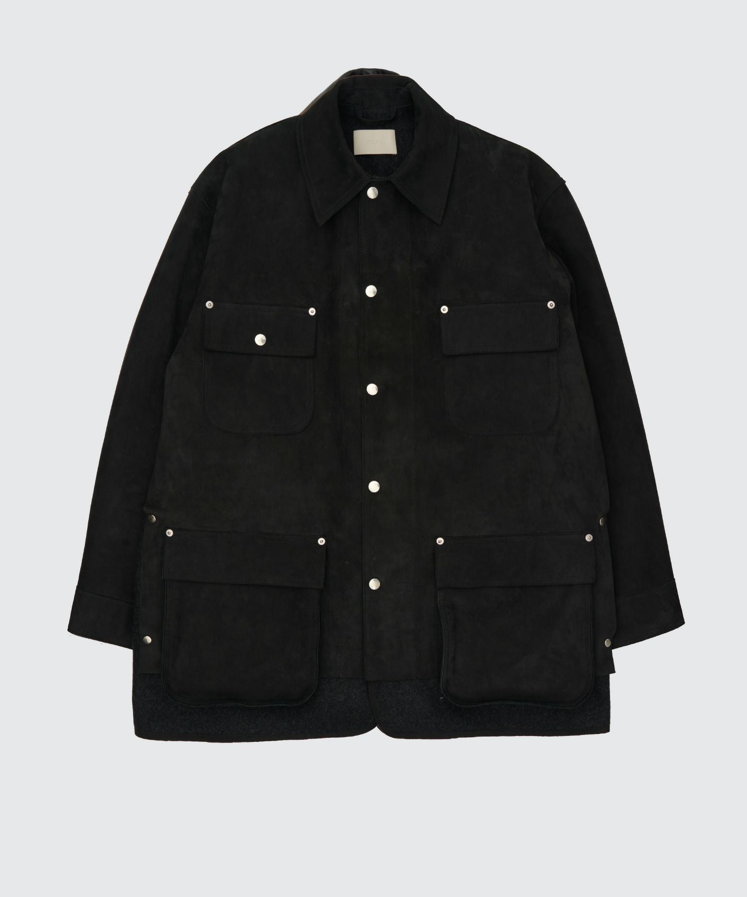 YOKE(ヨーク)】 ヌバックレザーカバーオールジャケット｜PARIGOT