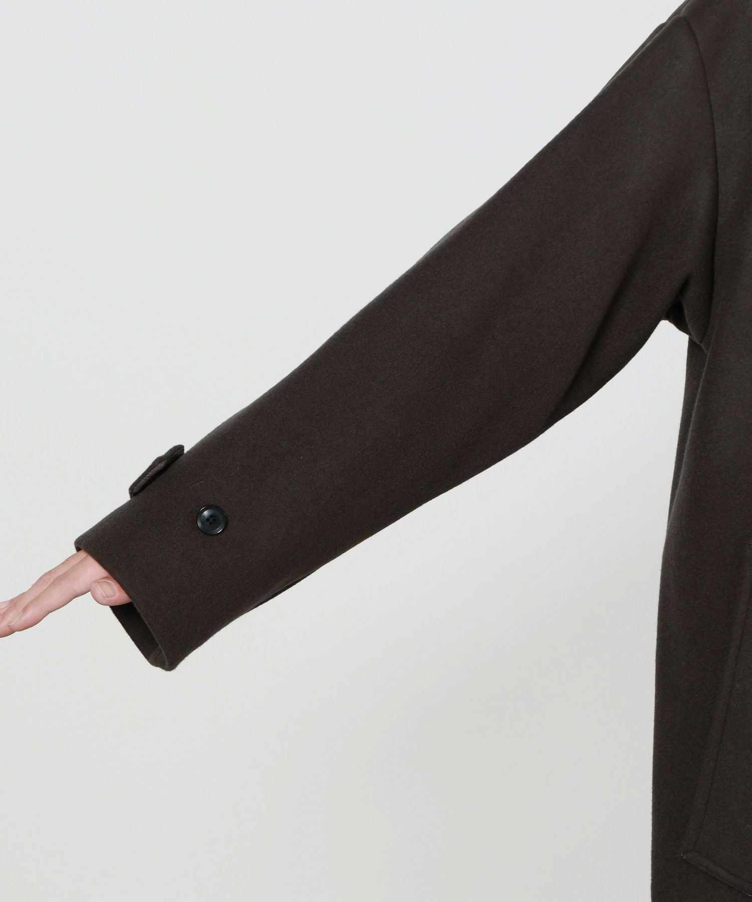 YOKE(ヨーク)】 ウールメルトンビッグバルマカーンコート｜PARIGOT