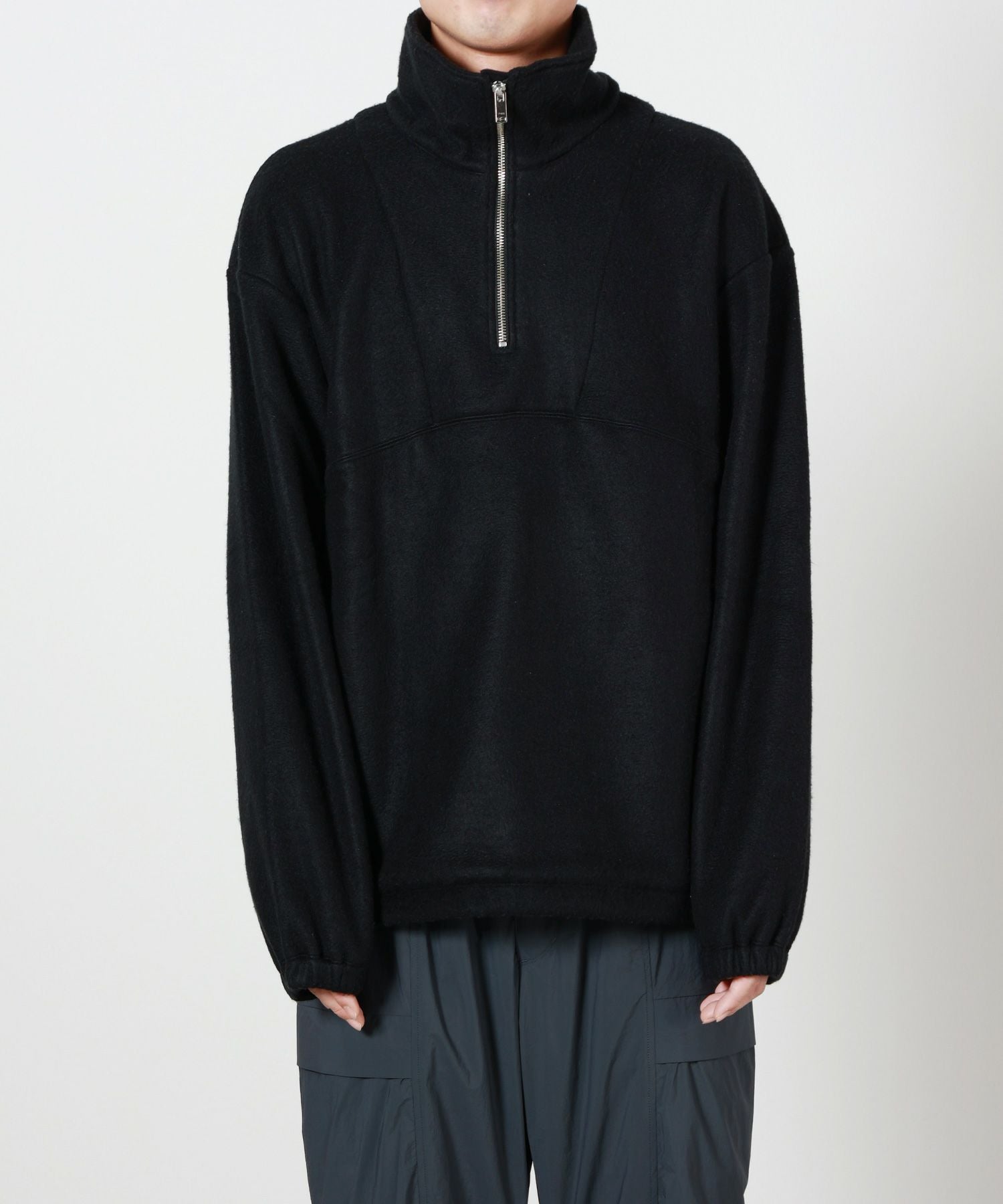 YOKE(ヨーク)】 Silk Fleece Half Zip Pullover｜PARIGOT ONLINE