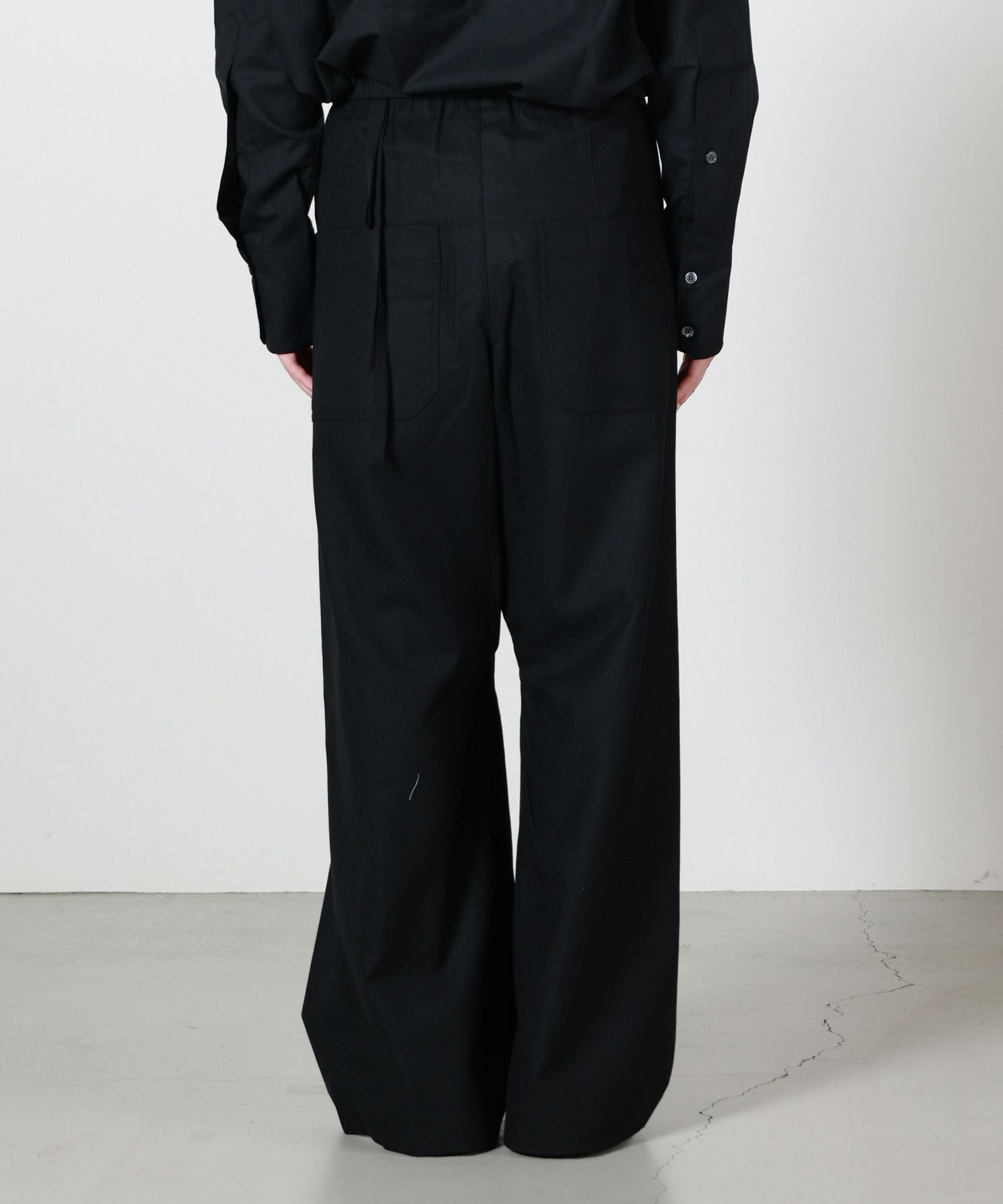MARINA YEE(マリナイー)】 Wide-legged elasticated trousers｜PARIGOT