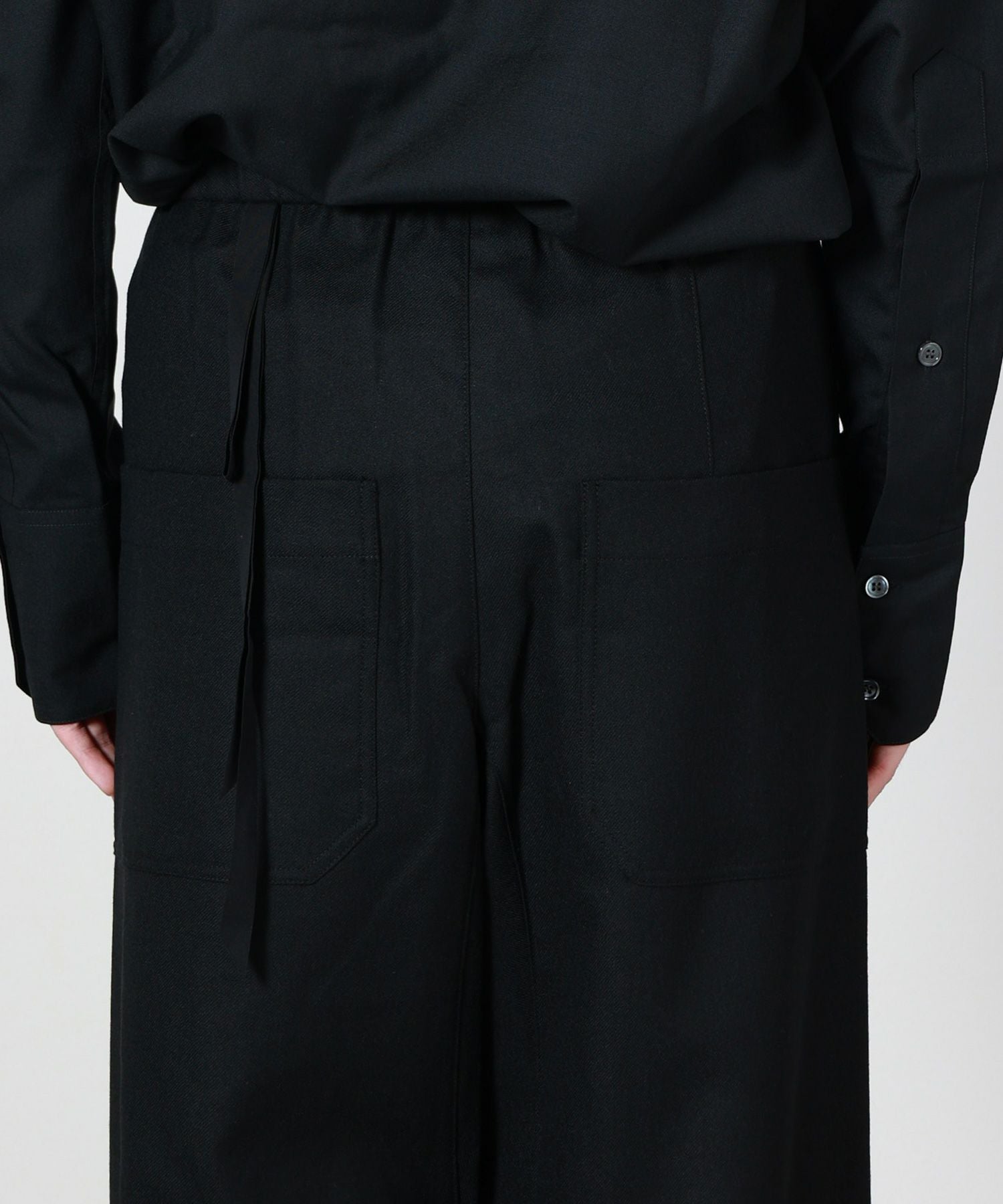 MARINA YEE(マリナイー)】 Wide-legged elasticated trousers｜PARIGOT