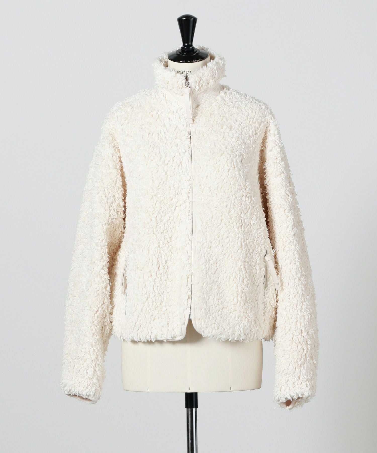 JIL SANDER(ジルサンダー)】 スタンドカラー フリースジャケット