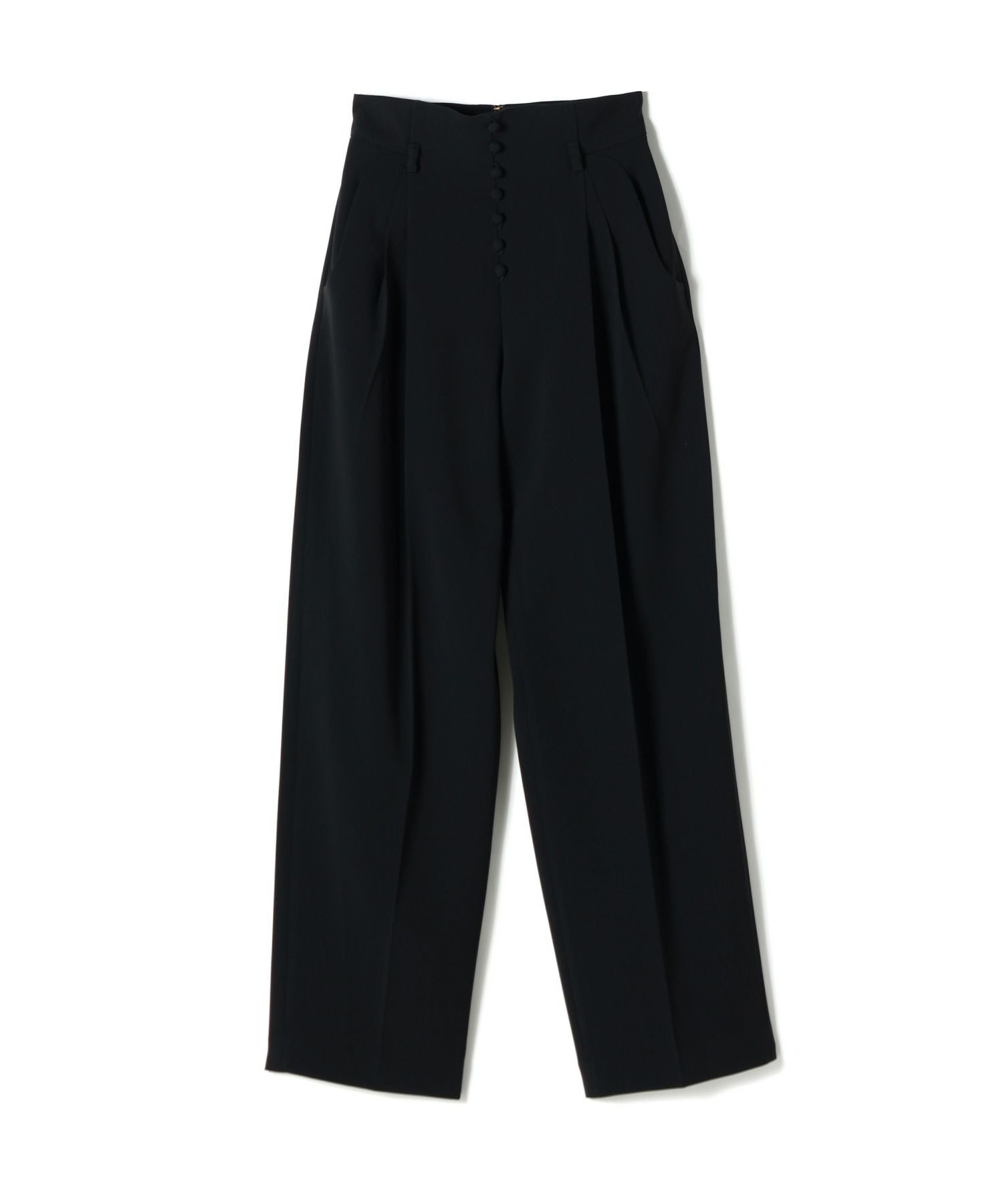 Mame Kurogouchi(マメ クロゴウチ)】 Acetate Polyester High Waisted