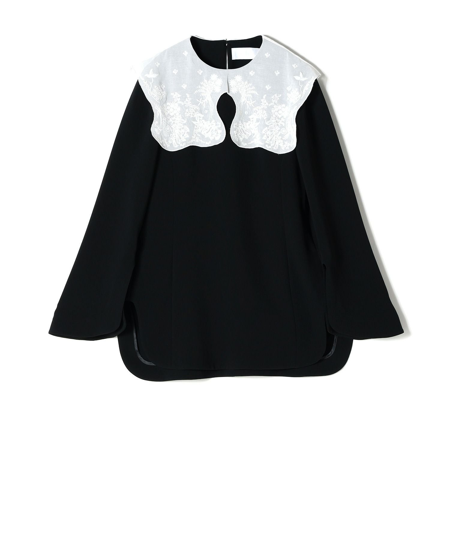 Mame Kurogouchi(マメ クロゴウチ)】 Triacetate Georgette Embroidery