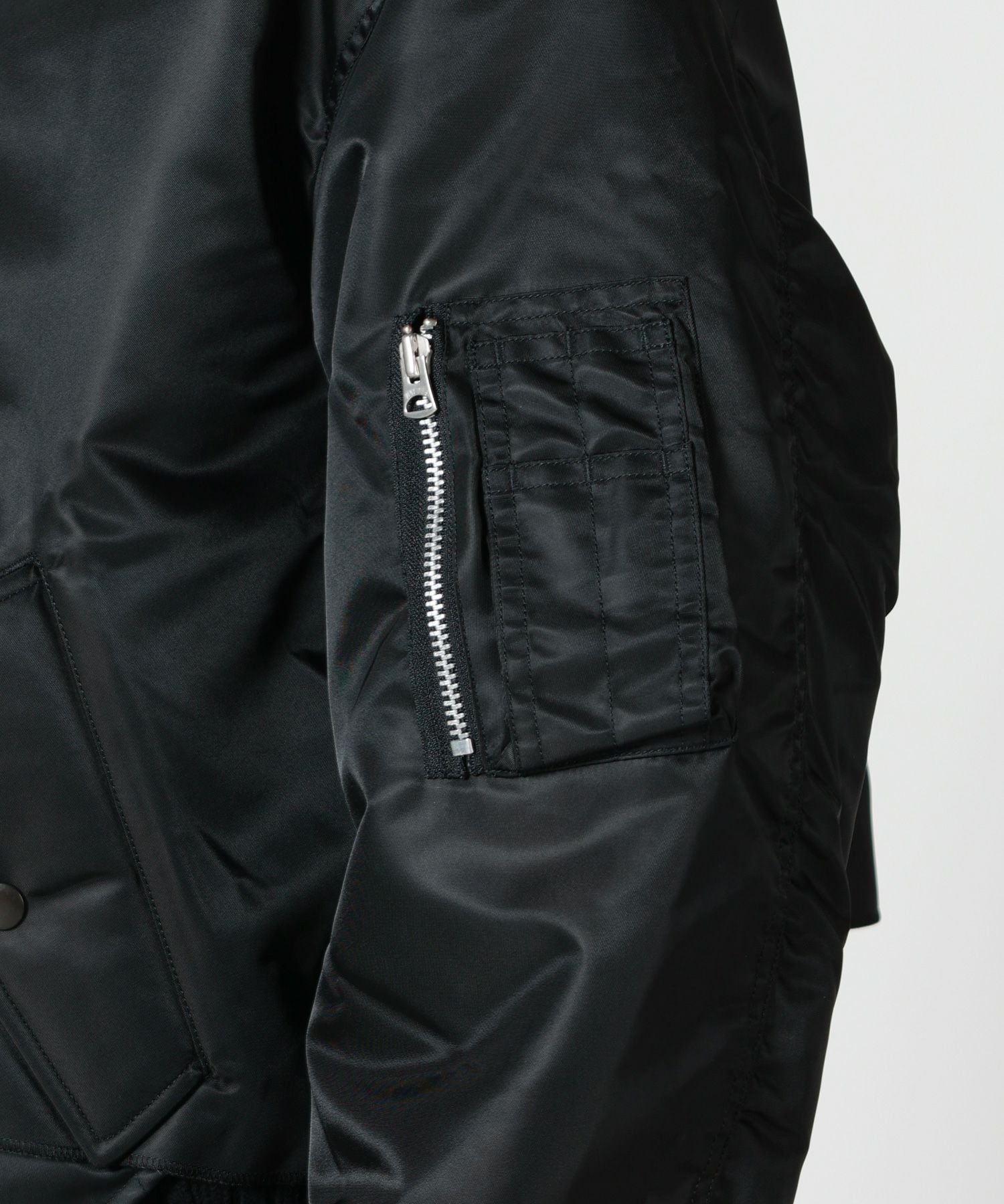 YOKE(ヨーク)】 Connected Rib Knit Flight Jacket｜PARIGOT ONLINE