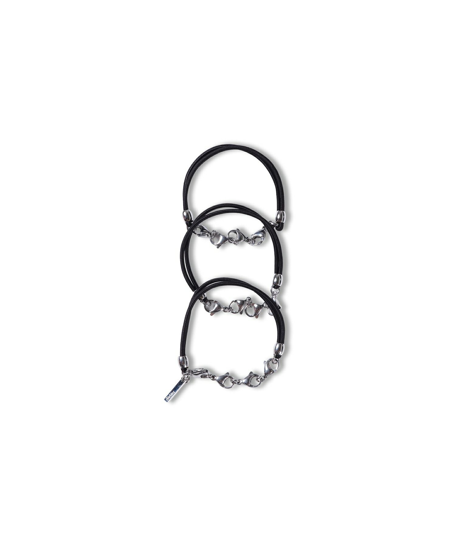 未使用品 ＜heyep＞ ヘイップ チェーン ヘアタイ/3P HEYEP(ヘイップ)】 Link Chain Hair Ties 3 Piece Set｜PARIGOT ONLINE