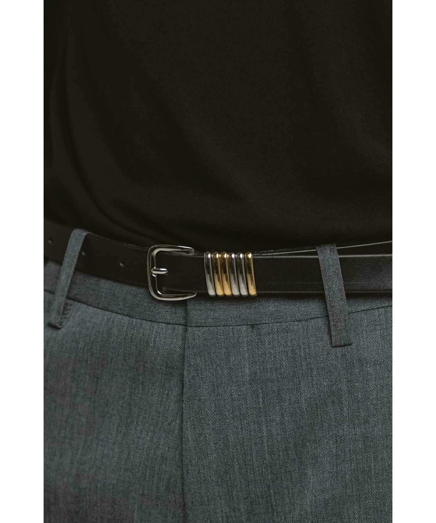 CINOH(チノ)】 SLIM LEATHER BELT｜PARIGOT ONLINE（パリゴオンライン）