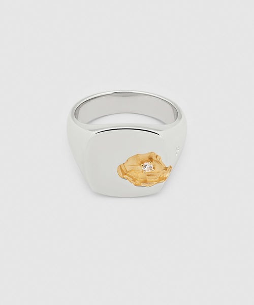 Mined Large Diamond リング