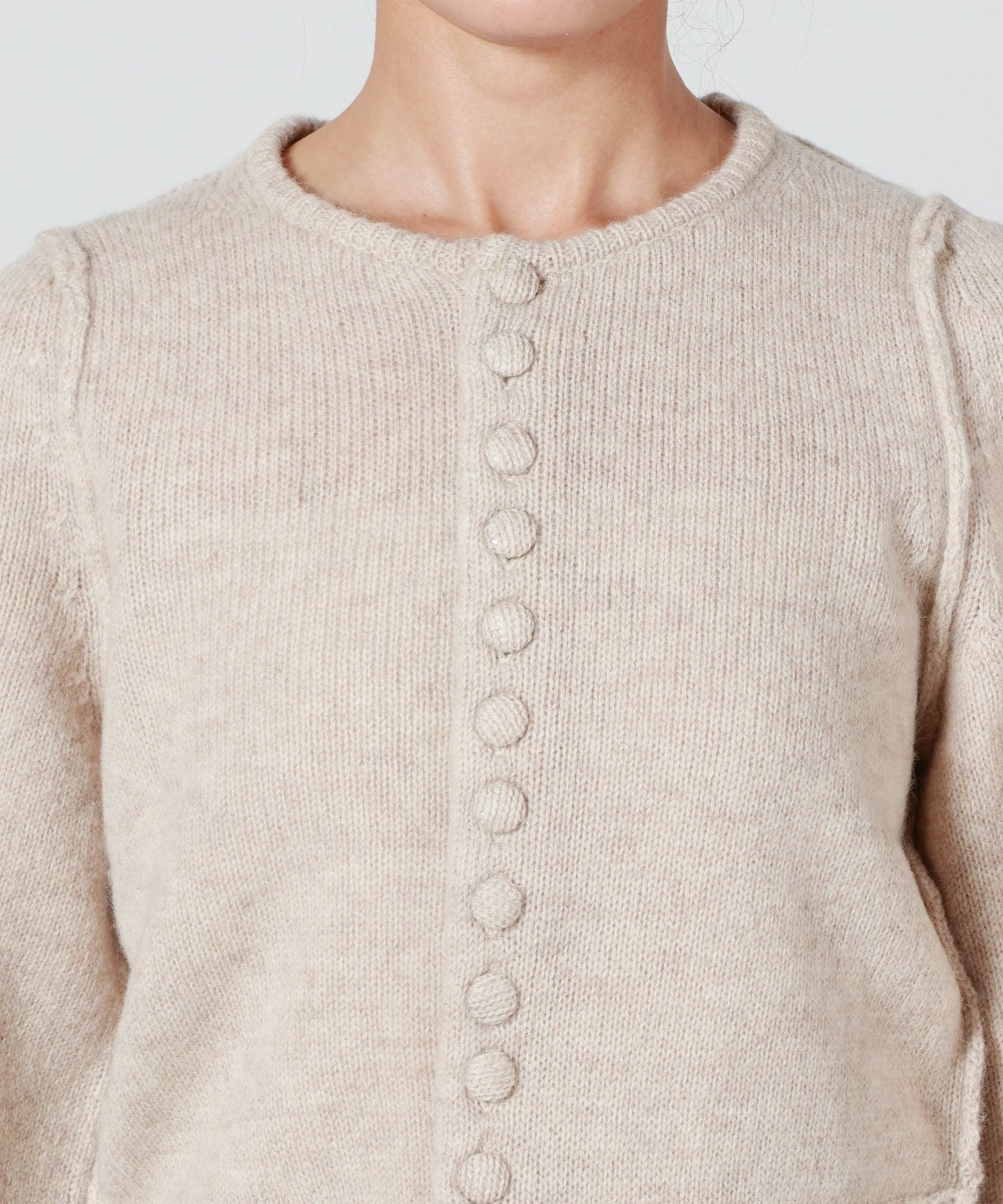 INSCRIRE カーディガン タグあり INSCRIRE(アンスクリア)】 Shoulder Cardigan｜PARIGOT ONLINE（パリゴ