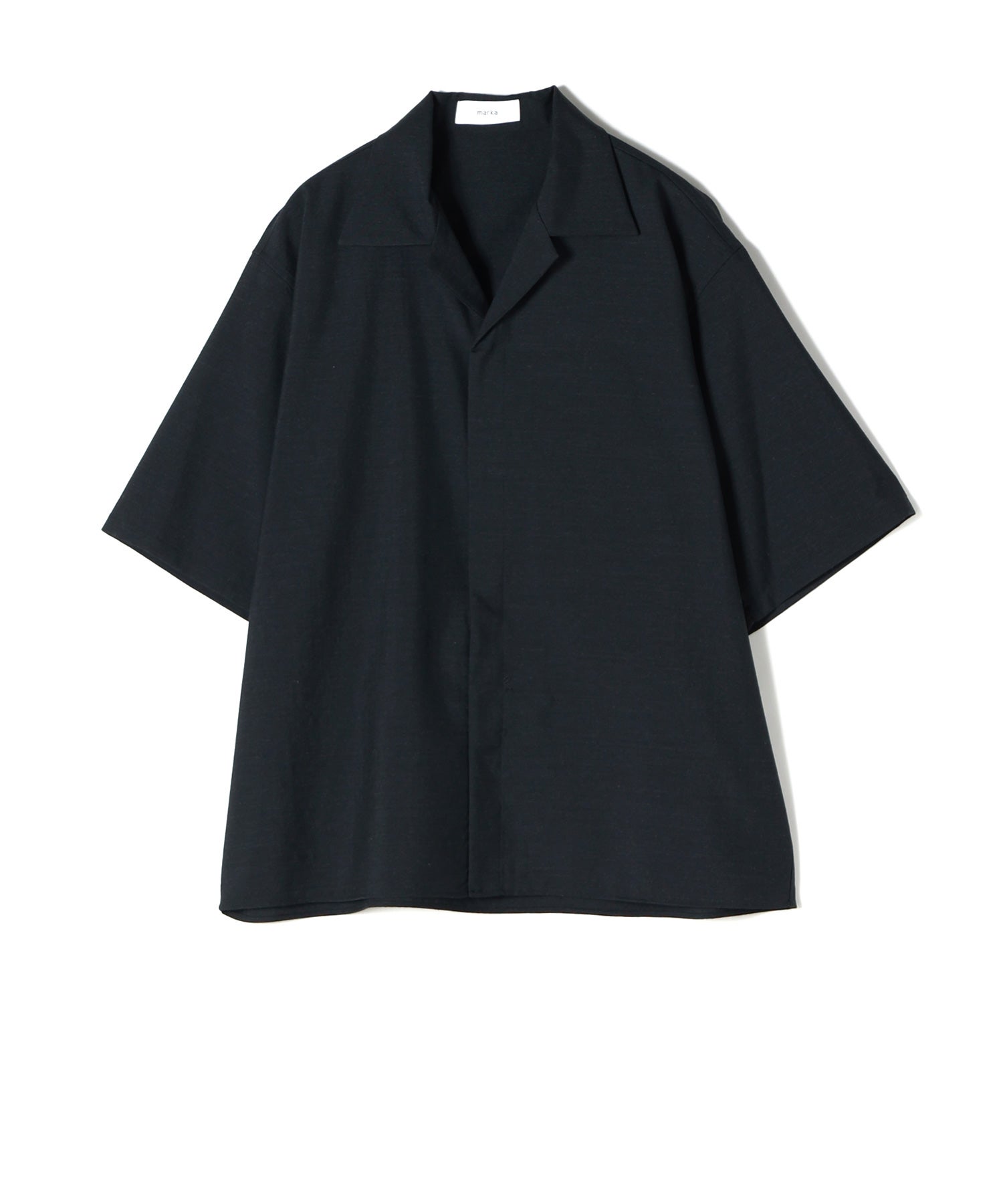 marka(マーカ)】 FLY FRONT OPEN COLLAR S/S SHIRT｜PARIGOT ONLINE