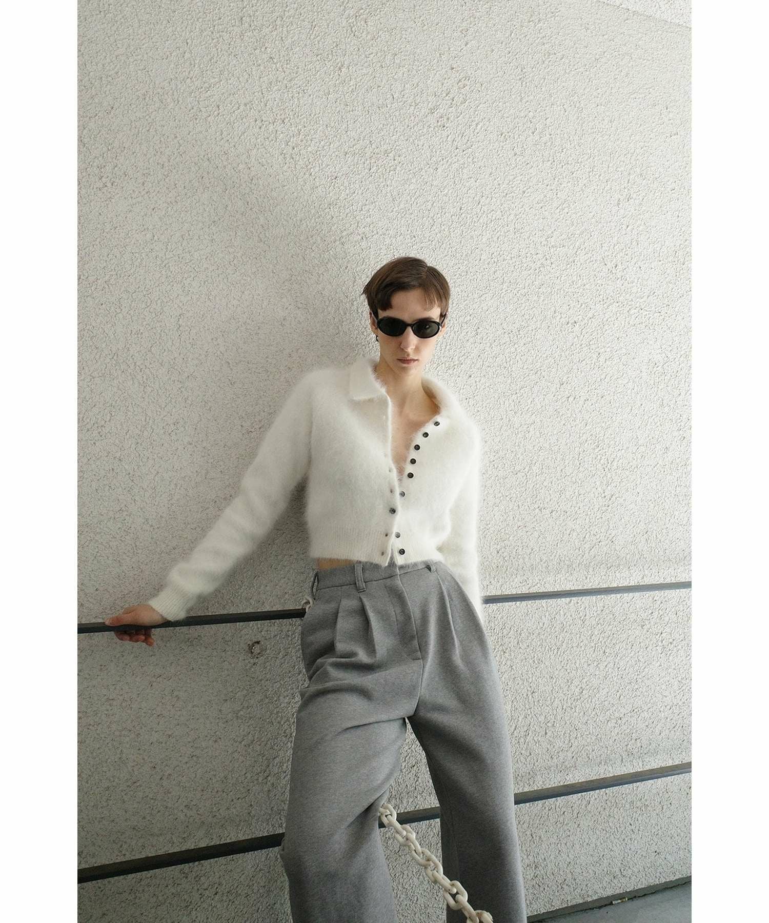 CLANE(クラネ)】 ANGORA SHORT KNIT CARDIGAN｜PARIGOT ONLINE（パリゴ