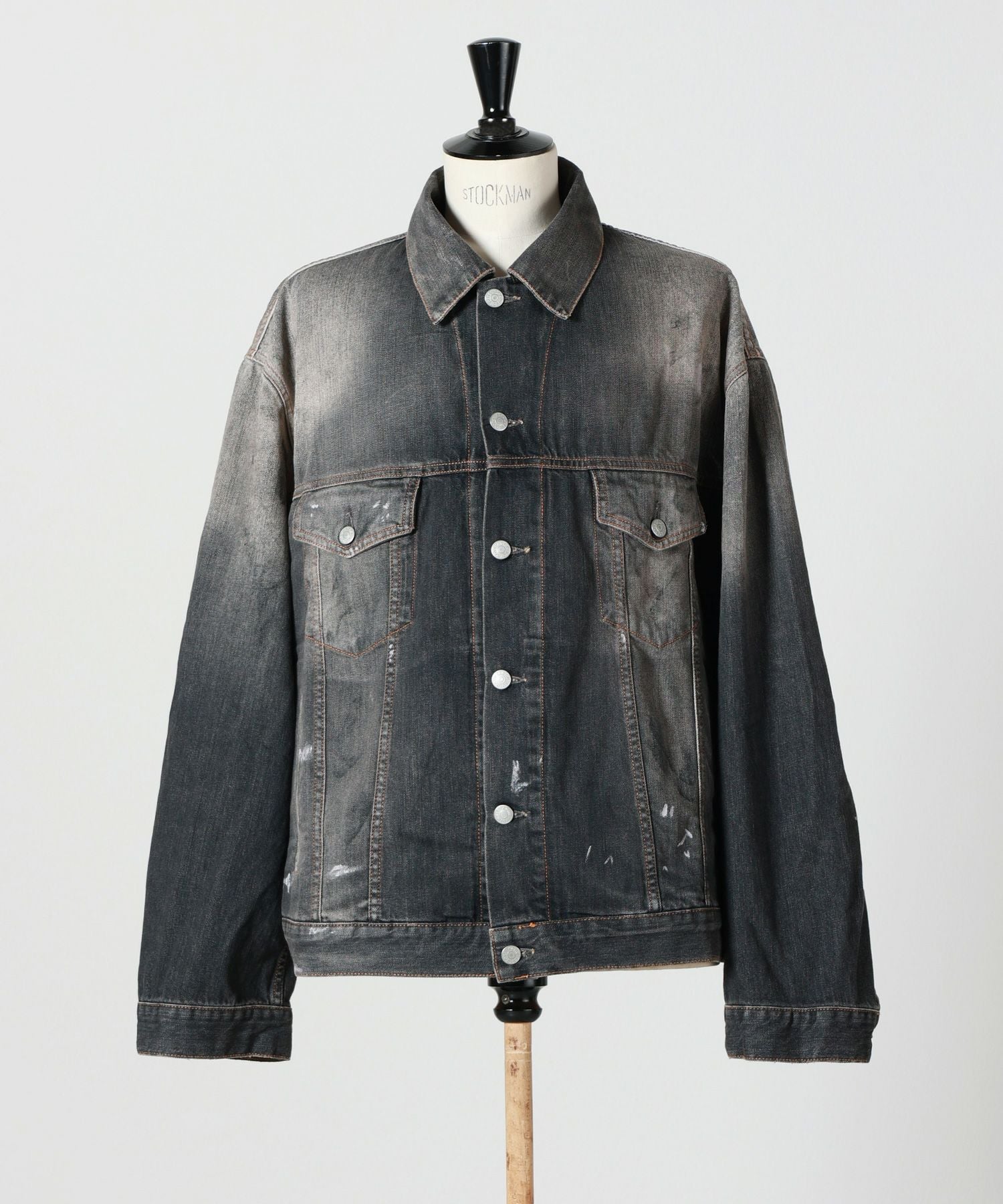 Acne Studios(アクネストゥディオズ)】 デニムジャケット-オーバー
