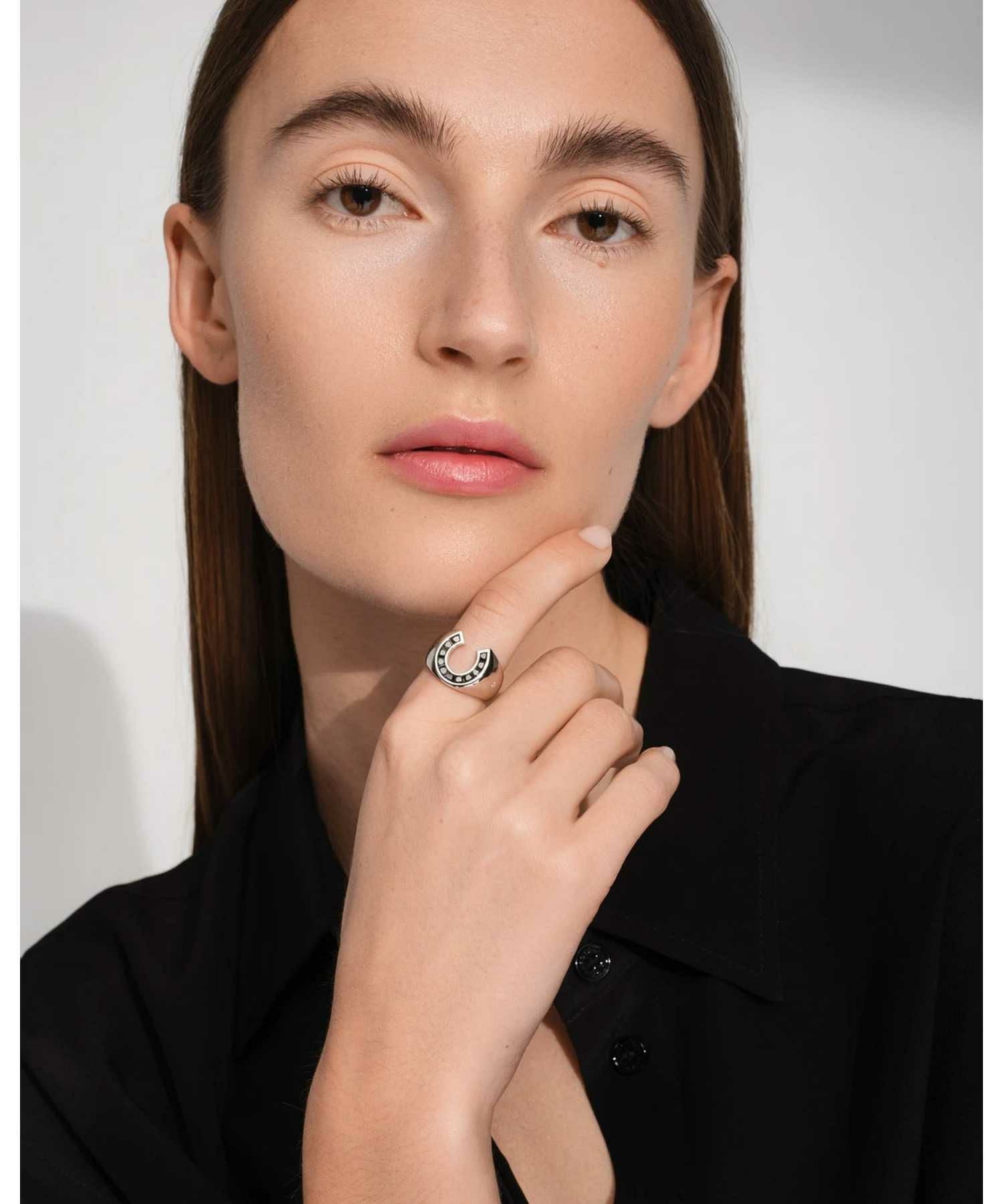 TOM WOOD(トムウッド)】 Felix Black Spinel リング｜PARIGOT ONLINE