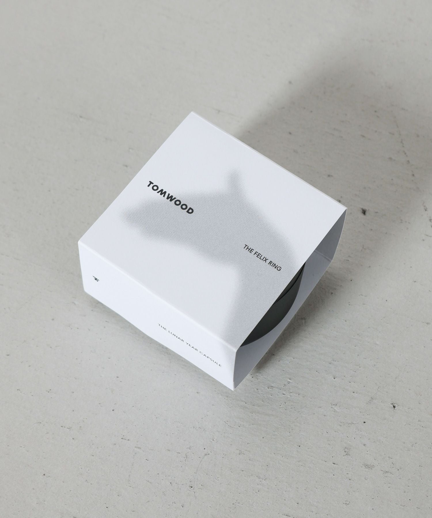 TOM WOOD(トムウッド)】 Felix Black Spinel リング｜PARIGOT ONLINE