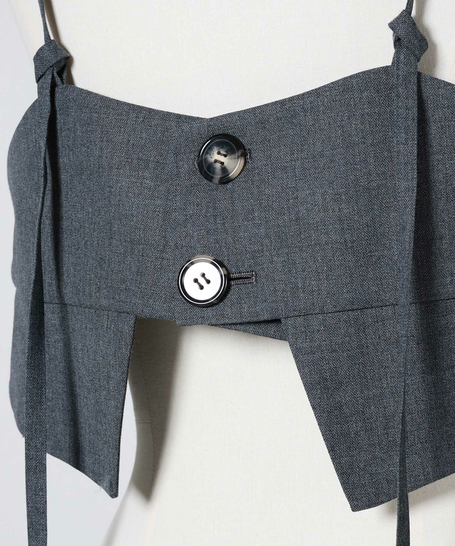 ENFOLD ビスチェ 26SS NEW ARRIVAL 【ENFOLD(エンフォルド)】 CAMISOLE PARTS｜パリゴ