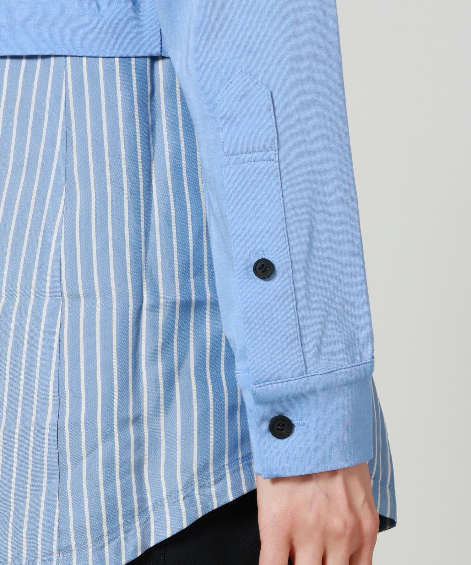 TOGA PULLA(トーガプルラ)】 COTTON JERSEY SHIRT｜PARIGOT ONLINE