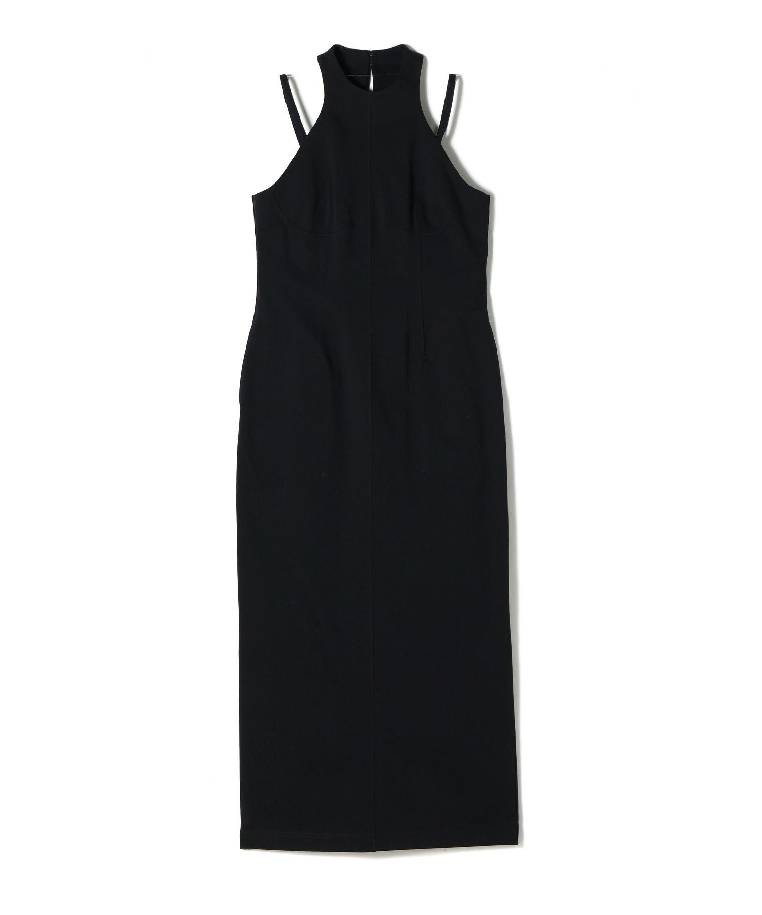 Mame Kurogouchi(マメ クロゴウチ)】 Cotton Jersey Halter Neck Dress