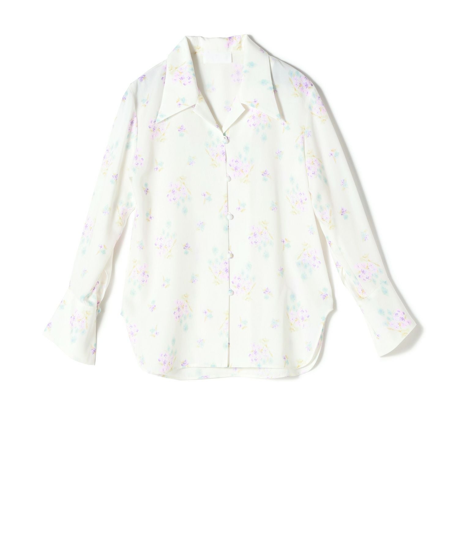 Mame Kurogouchi(マメ クロゴウチ)】 Floral Motif Printed Shirt