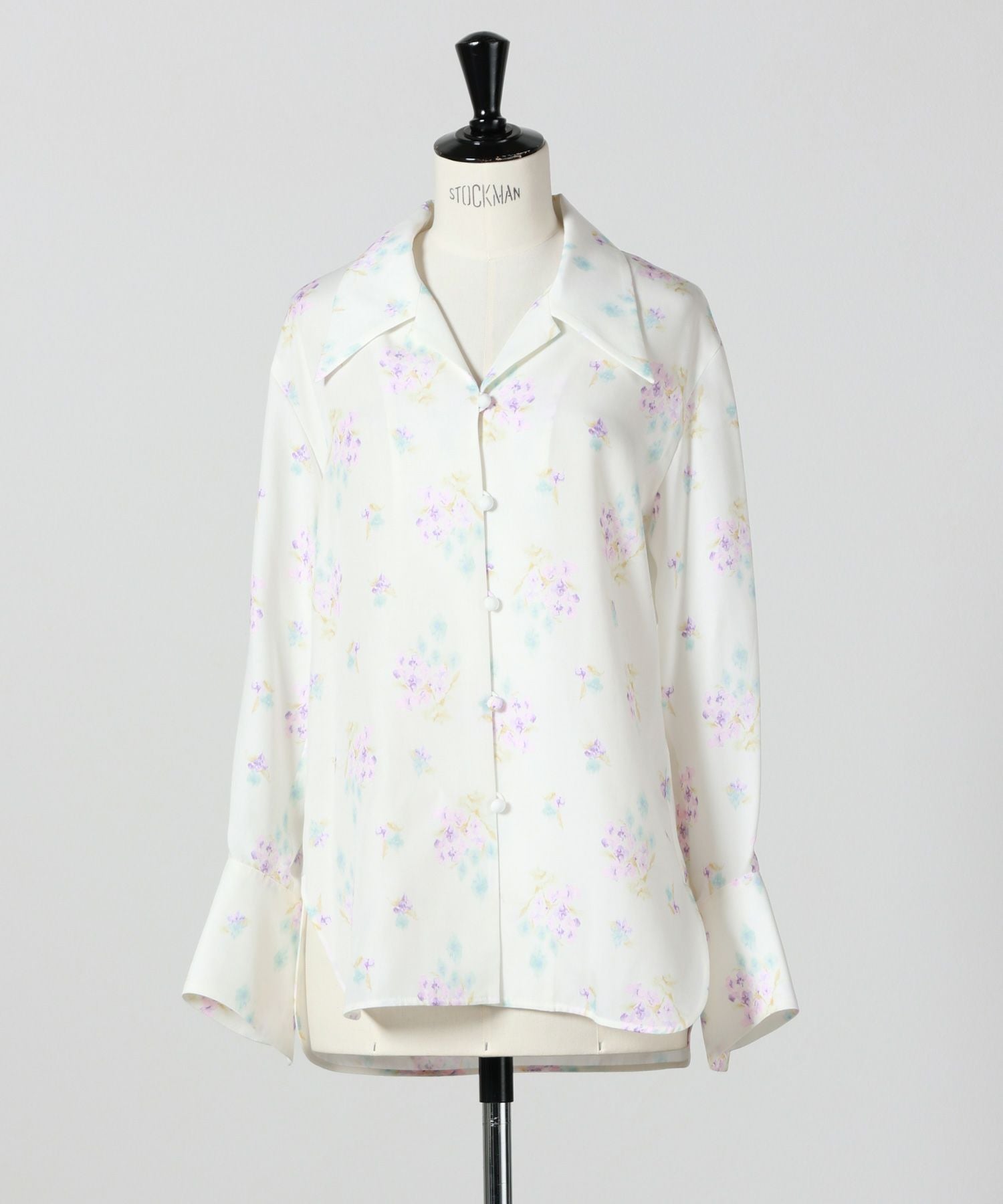 Mame Kurogouchi(マメ クロゴウチ)】 Floral Motif Printed Shirt