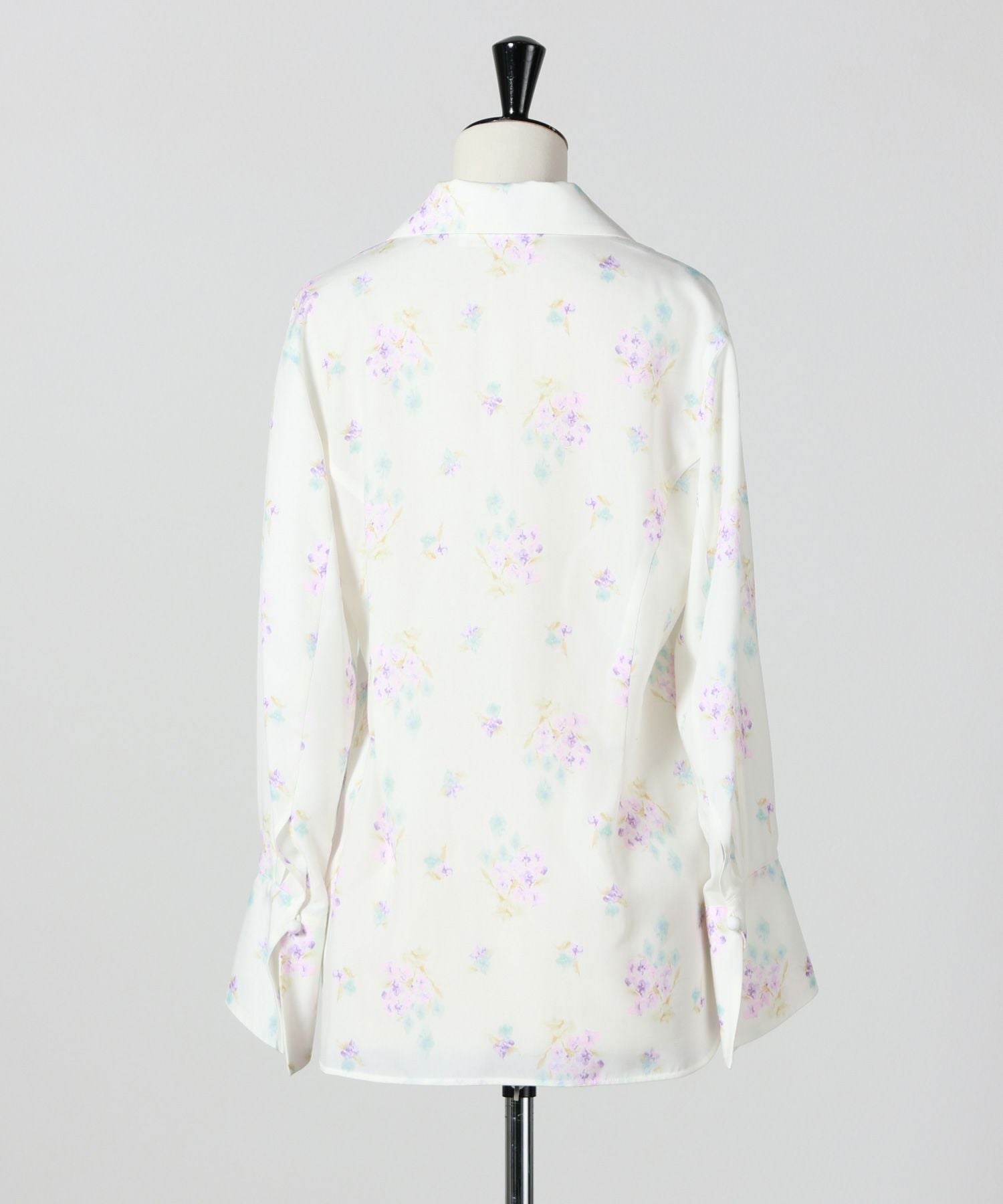 【美品】  Mame Kurogouchi / マメクロゴウチ | Flower Printed Blouse プリントシャツ | 1 | ホワイト | レディース Mame Kurogouchi(マメ)の通販 - Seltie セルティ