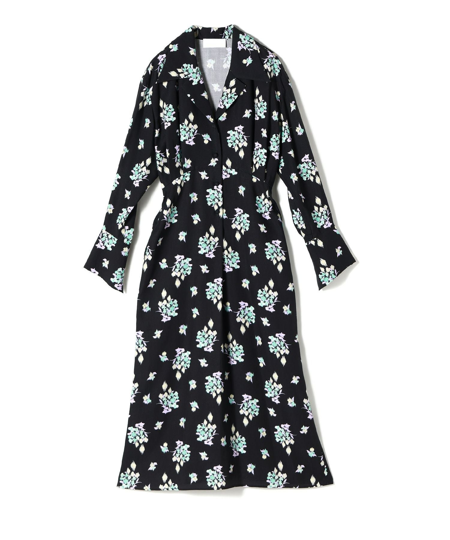 Mame Kurogouchi(マメ クロゴウチ)】 Floral Motif Printed Dress