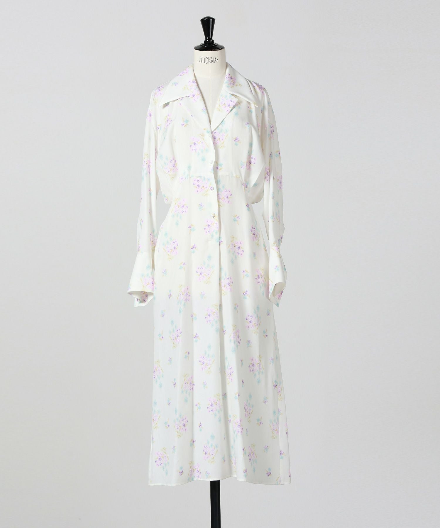 Mame Kurogouchi(マメ クロゴウチ)】 Floral Motif Printed Dress