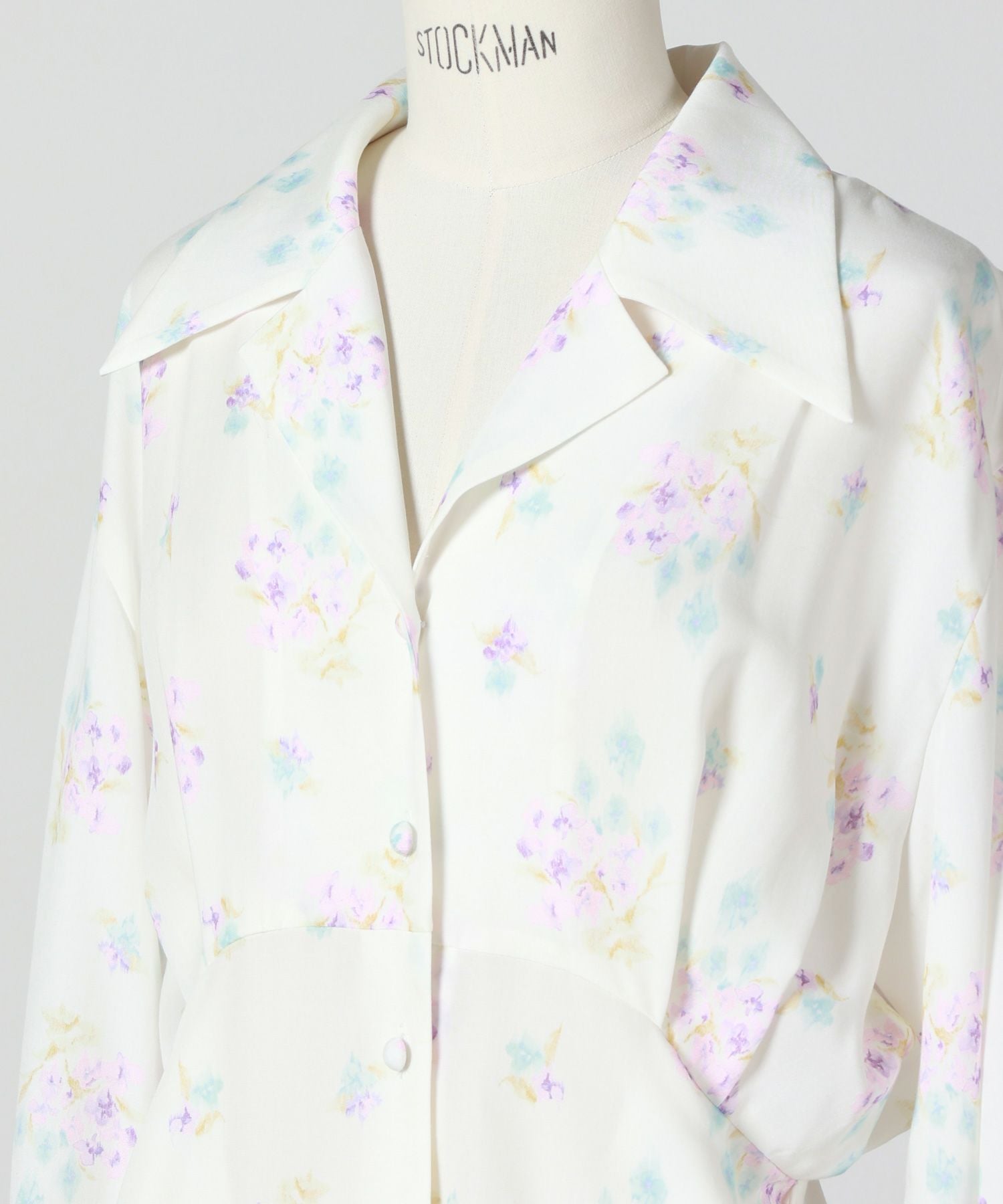 Mame Kurogouchi(マメ クロゴウチ)】 Floral Motif Printed Dress