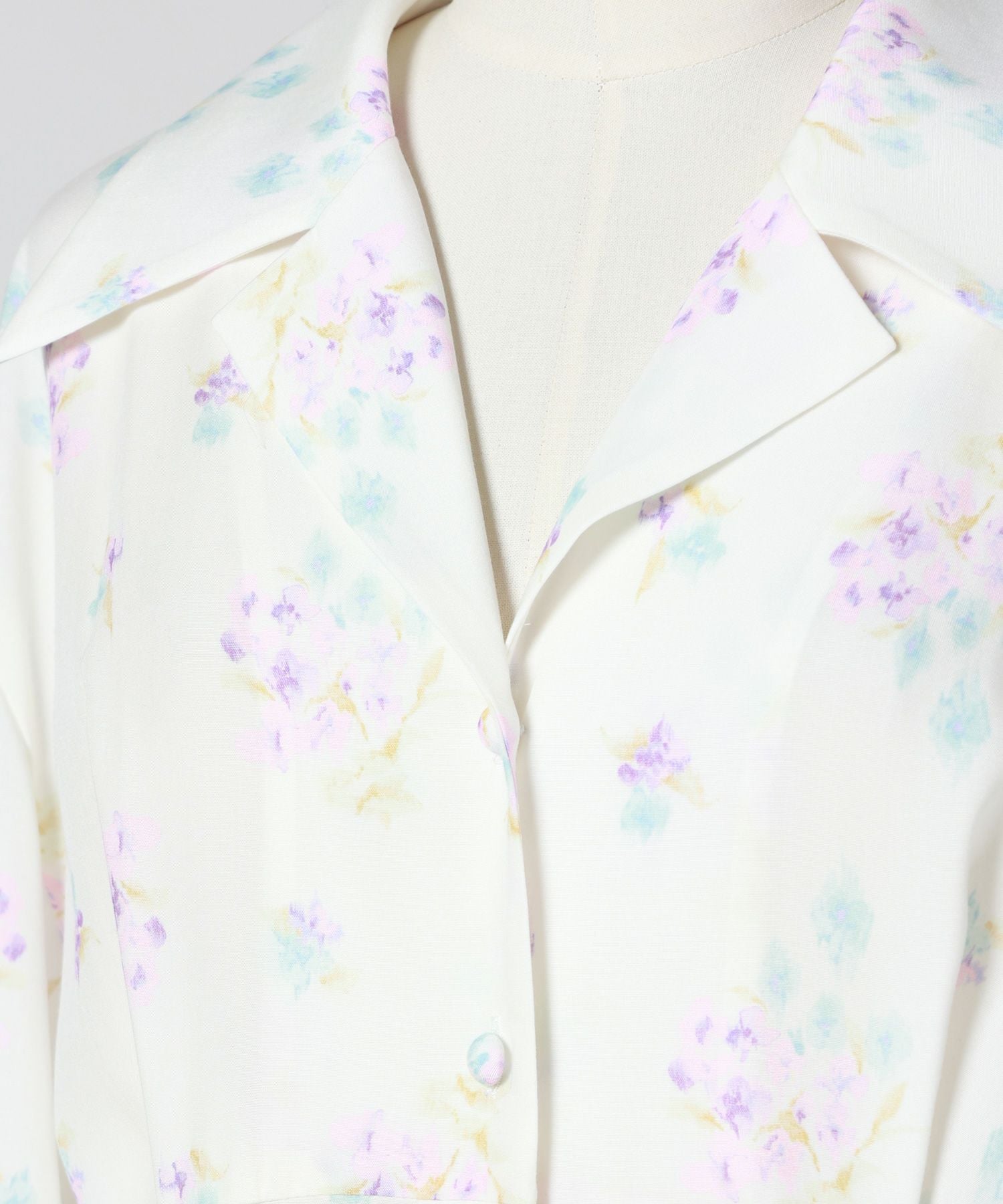 Mame Kurogouchi(マメ クロゴウチ)】 Floral Motif Printed Dress