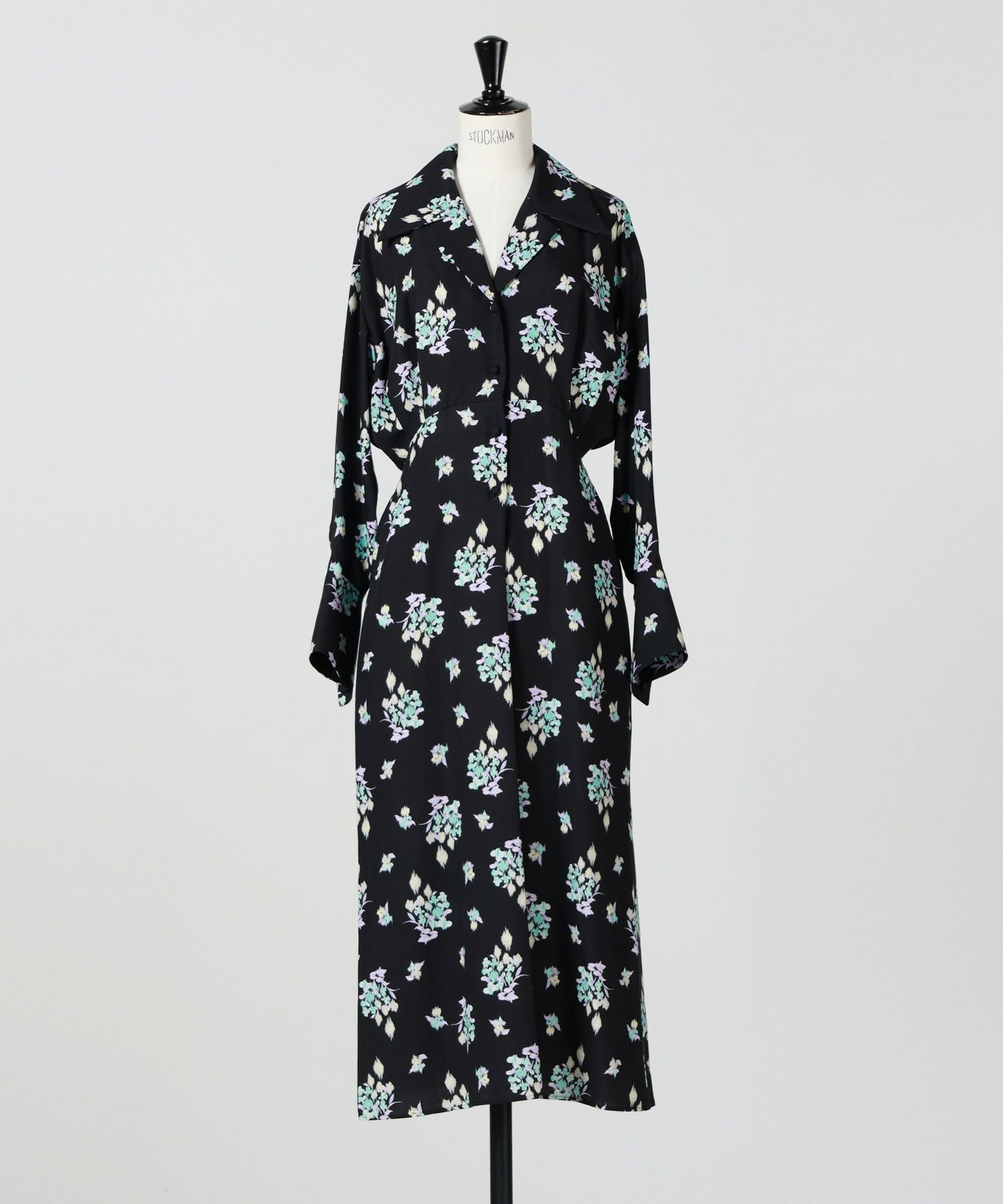 Mame Kurogouchi(マメ クロゴウチ)】 Floral Motif Printed Dress