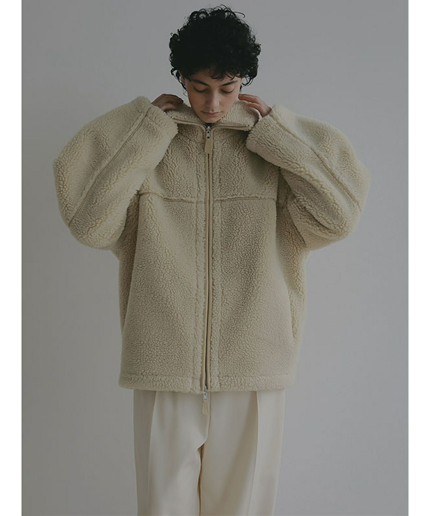 ETRE TOKYO(エトレトウキョウ)】 リバーシブルボアブルゾン｜PARIGOT