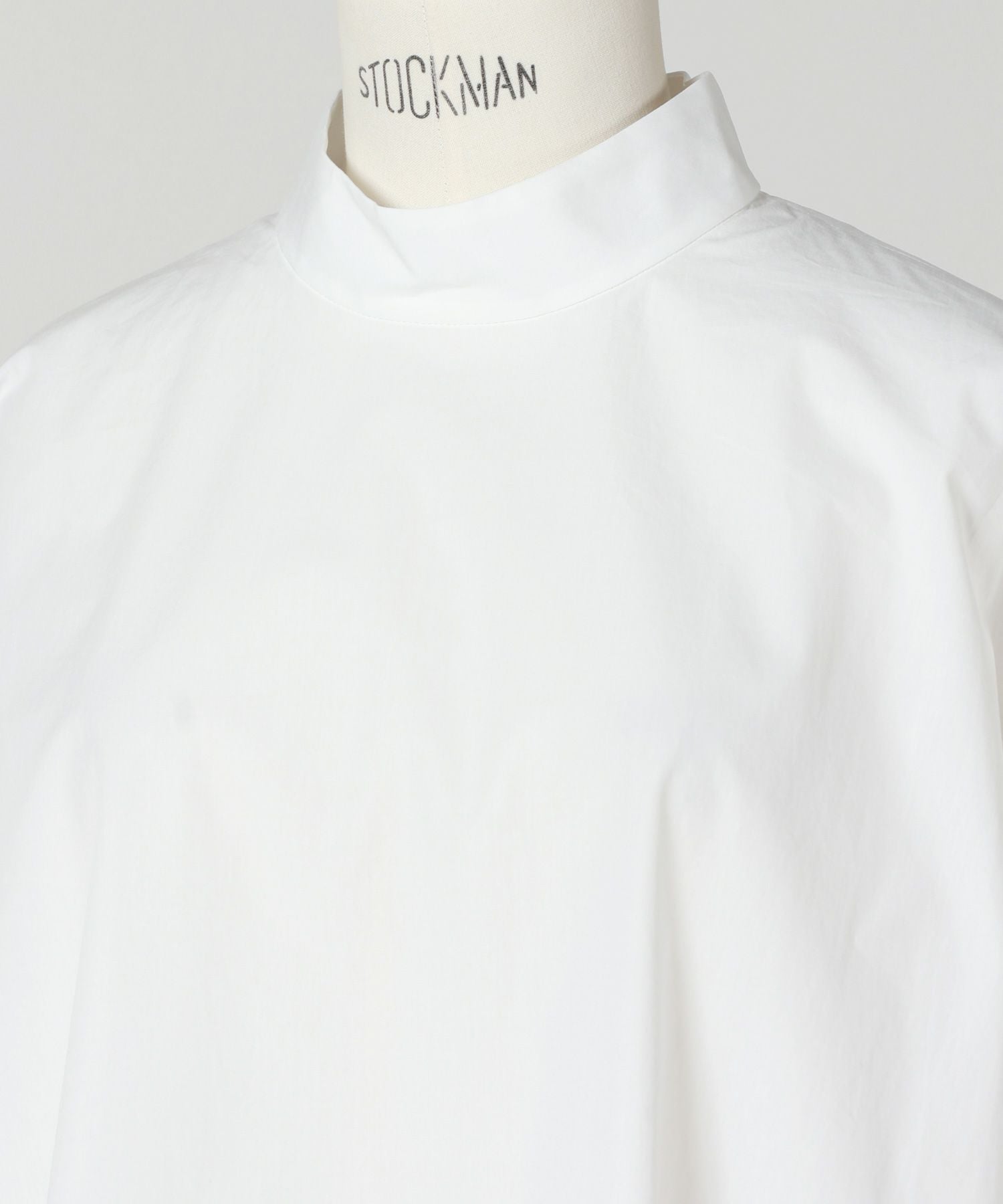 24840円★ ENFOLDエンフォルドボリュームスリーブプルオーバー白 ENFOLD(エンフォルド)｜SWELL-HEM PULLOVER/プルオーバー/オフホワイト