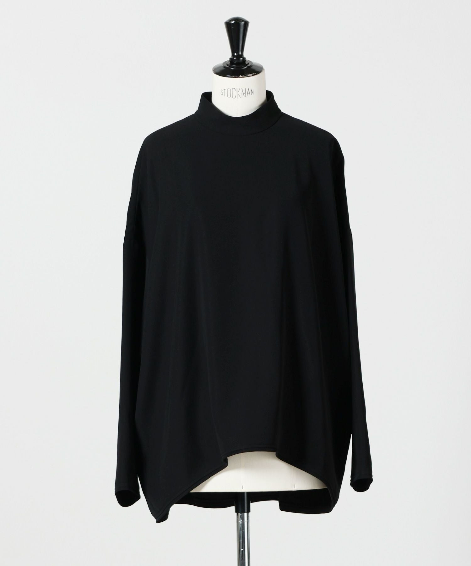 最終値下げENFOLD オフネックレイヤードプルオーバー 38 ブラック ENFOLD(エンフォルド)】 HIGH-NECK WIDE PULLOVER｜PARIGOT ONLINE