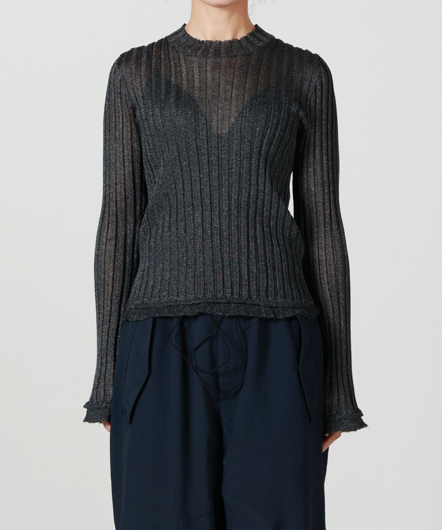 AKANE UTSUNOMIYA(アカネウツノミヤ)】 RIB KNIT｜PARIGOT ONLINE