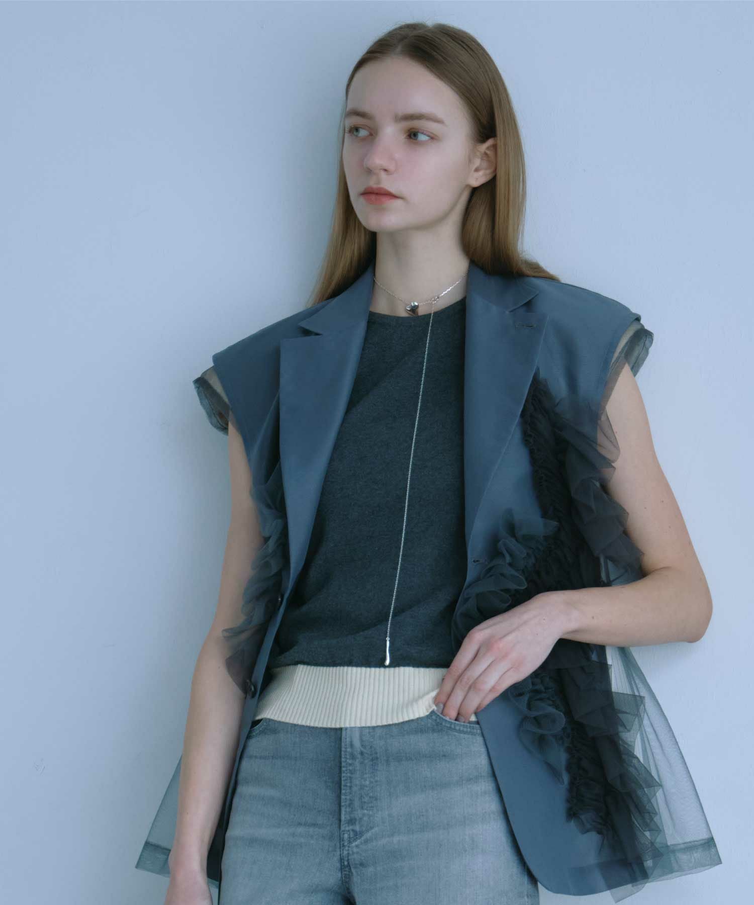 AKANE UTSUNOMIYA(アカネウツノミヤ)】 LAYERED KNIT｜PARIGOT ONLINE