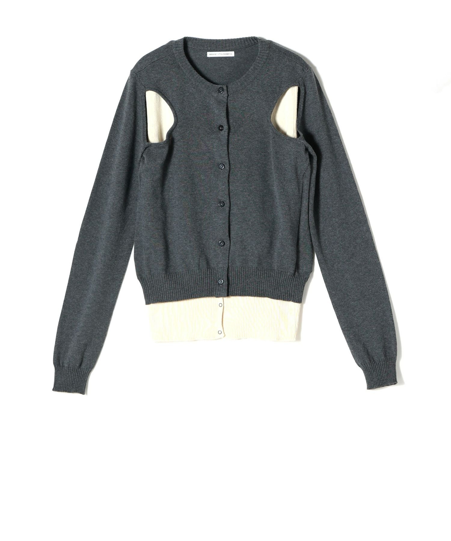 AKANE UTSUNOMIYA(アカネウツノミヤ)】 LAYERED KNIT｜PARIGOT ONLINE