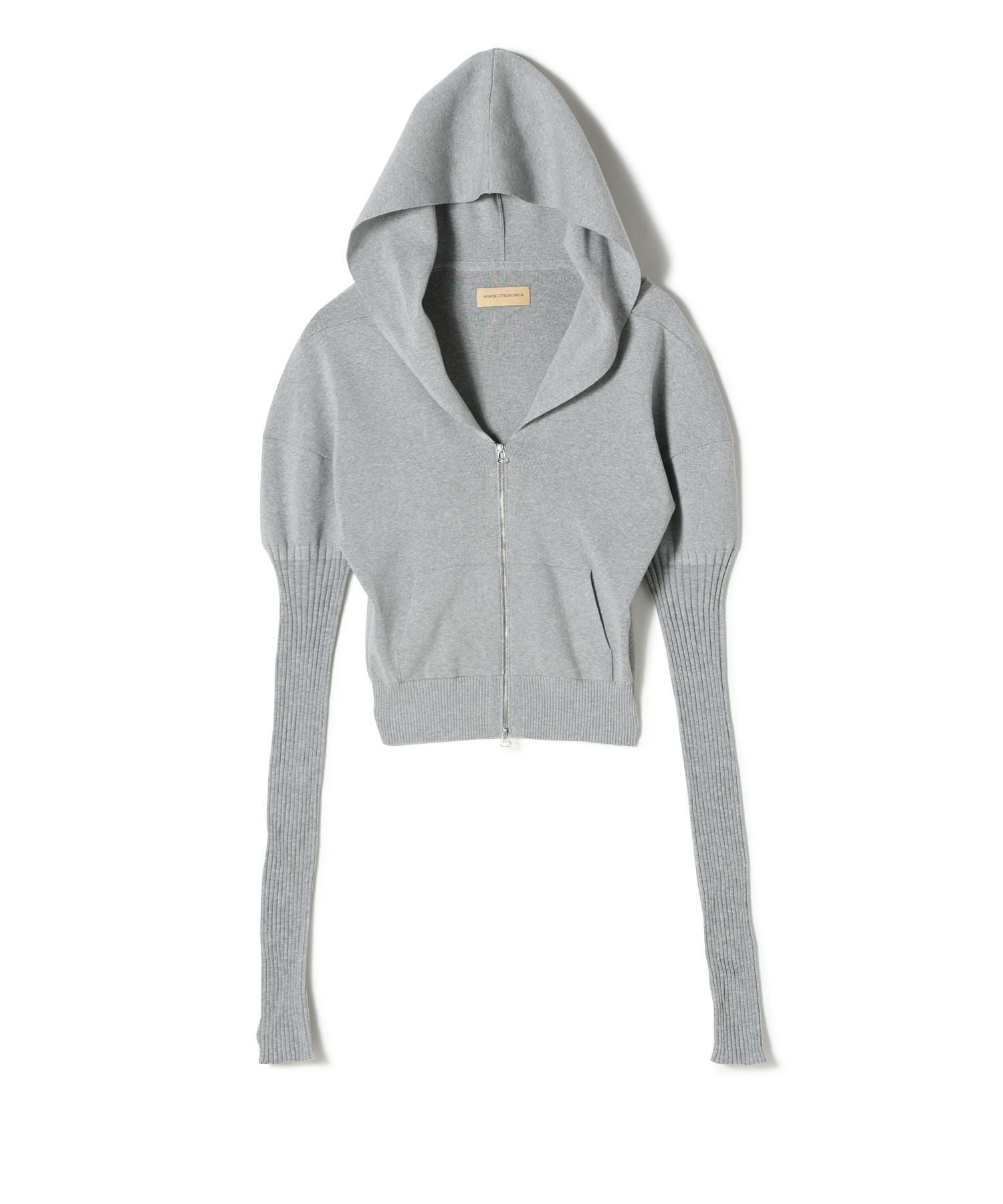 AKANE UTSUNOMIYA(アカネウツノミヤ)】 KNIT ZIP CARDIGAN｜PARIGOT