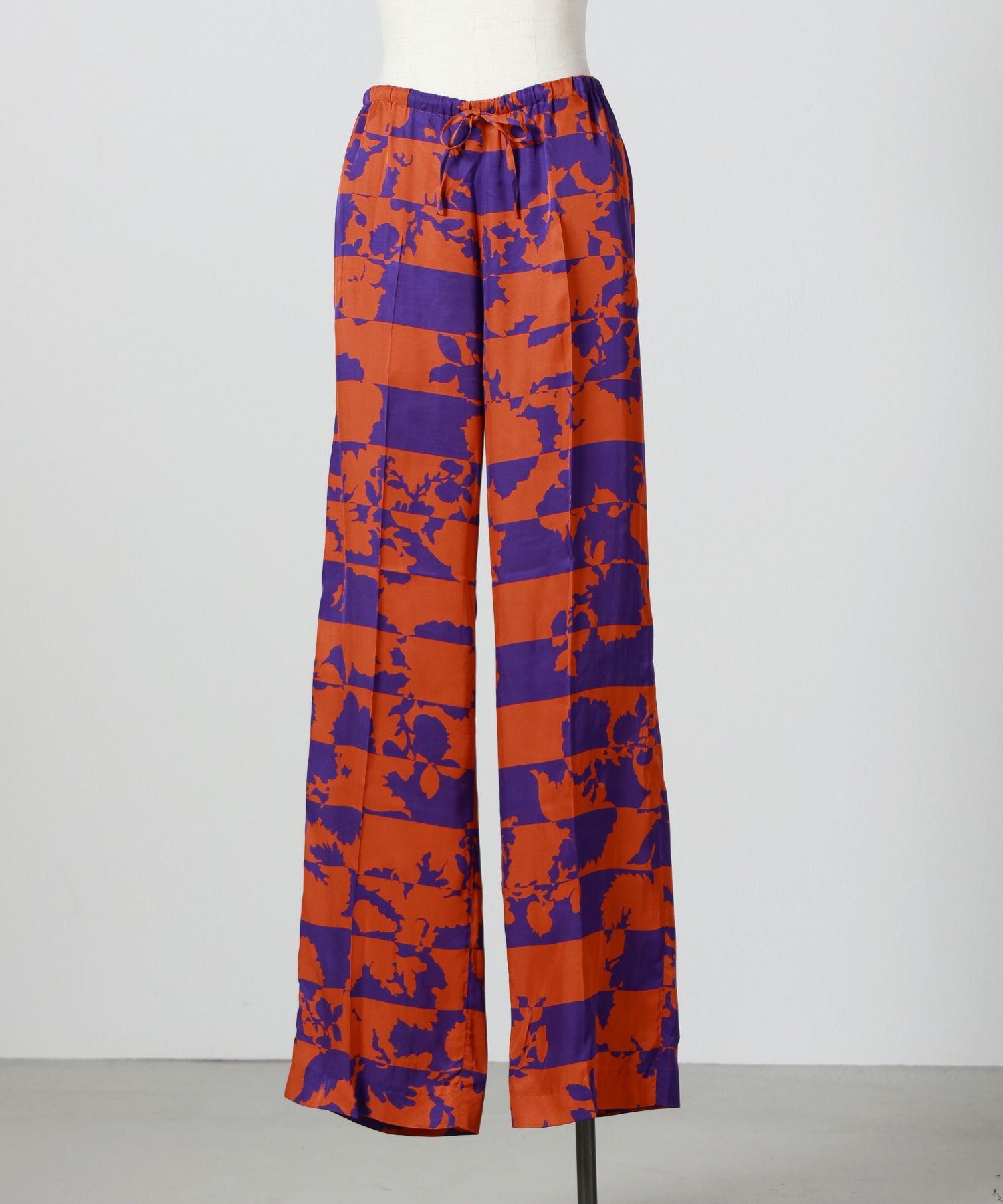 DRIES VAN NOTEN(ドリス ヴァン ノッテン)】 花柄ビスコースサテン