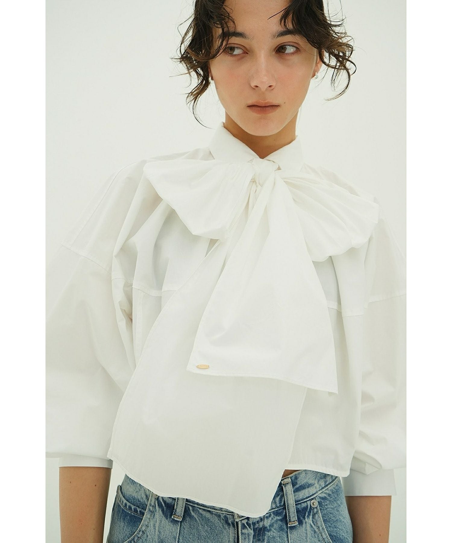 CLANE(クラネ)】 RIBBON TIED COMPACT SHIRTS｜PARIGOT ONLINE（パリゴ