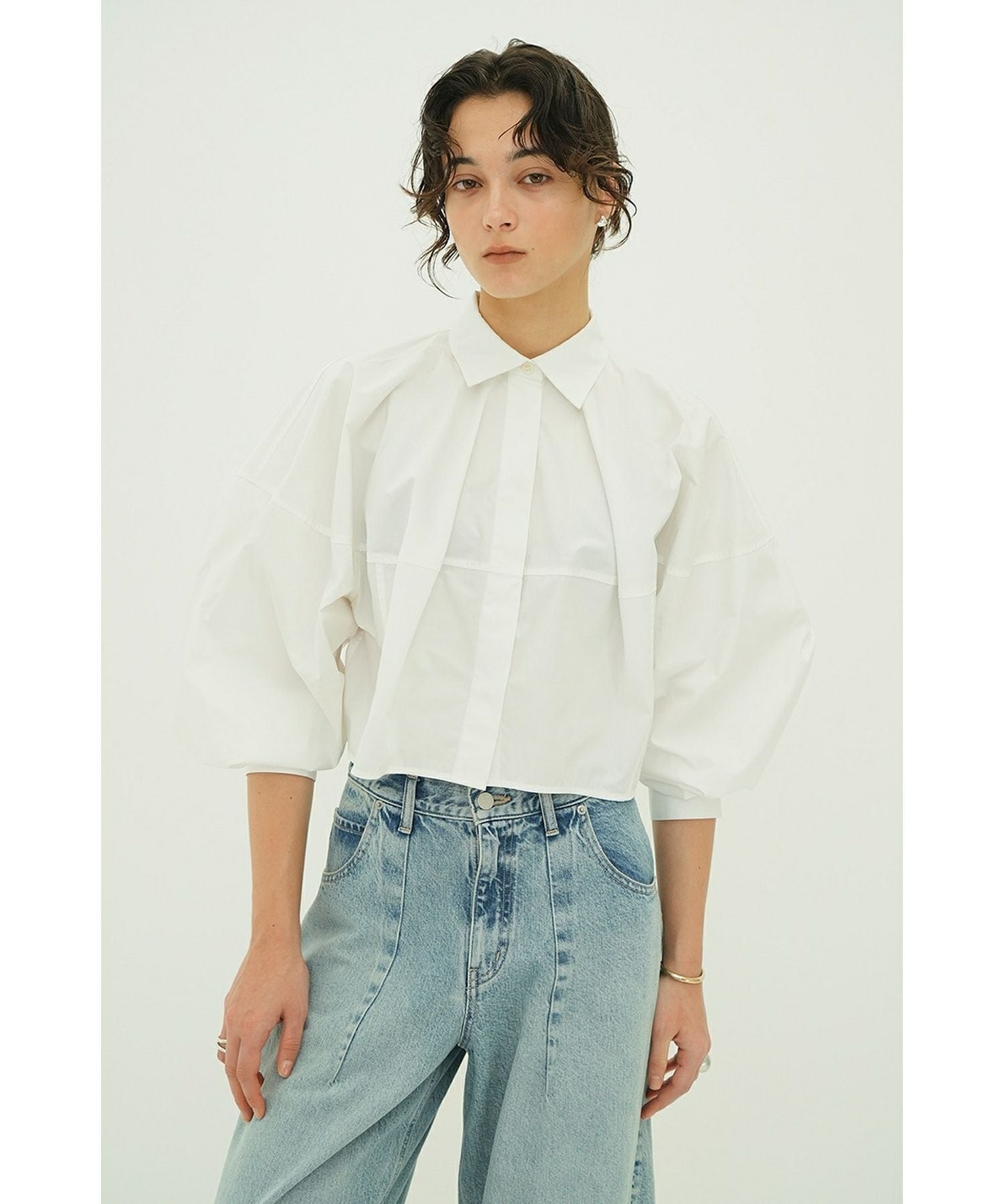 CLANE(クラネ)】 RIBBON TIED COMPACT SHIRTS｜PARIGOT ONLINE（パリゴ