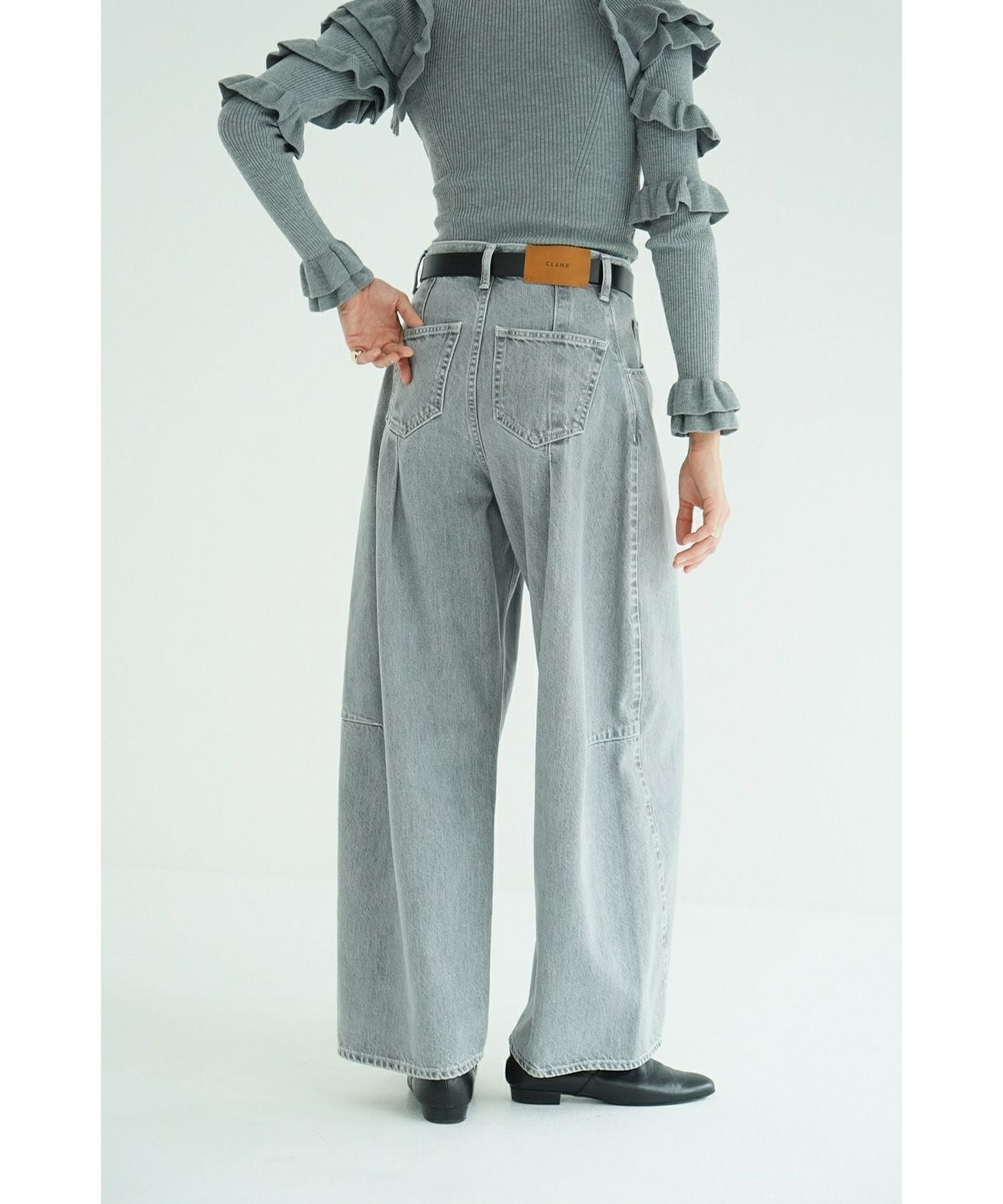 CLANE(クラネ)】 COCOON BULKY DENIM PANTS｜PARIGOT ONLINE（パリゴ