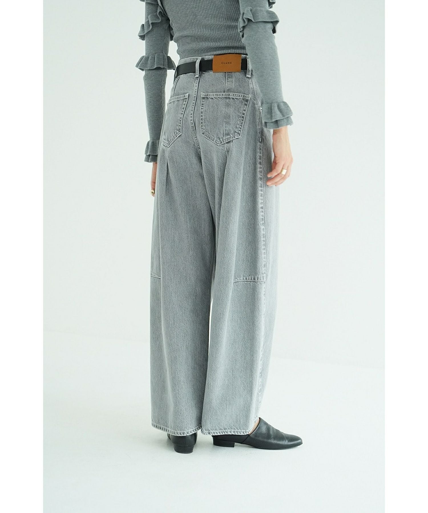 CLANE(クラネ)】 COCOON BULKY DENIM PANTS｜PARIGOT ONLINE（パリゴ