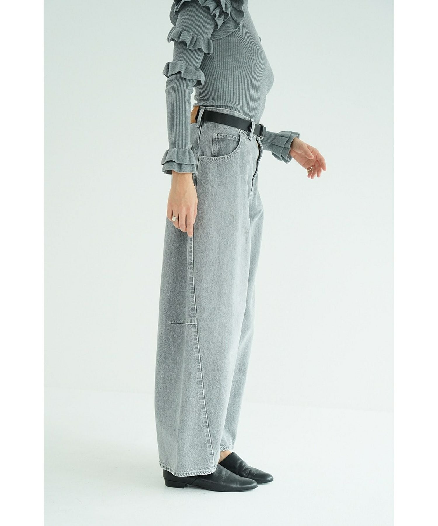 CLANE(クラネ)】 COCOON BULKY DENIM PANTS｜PARIGOT ONLINE（パリゴ