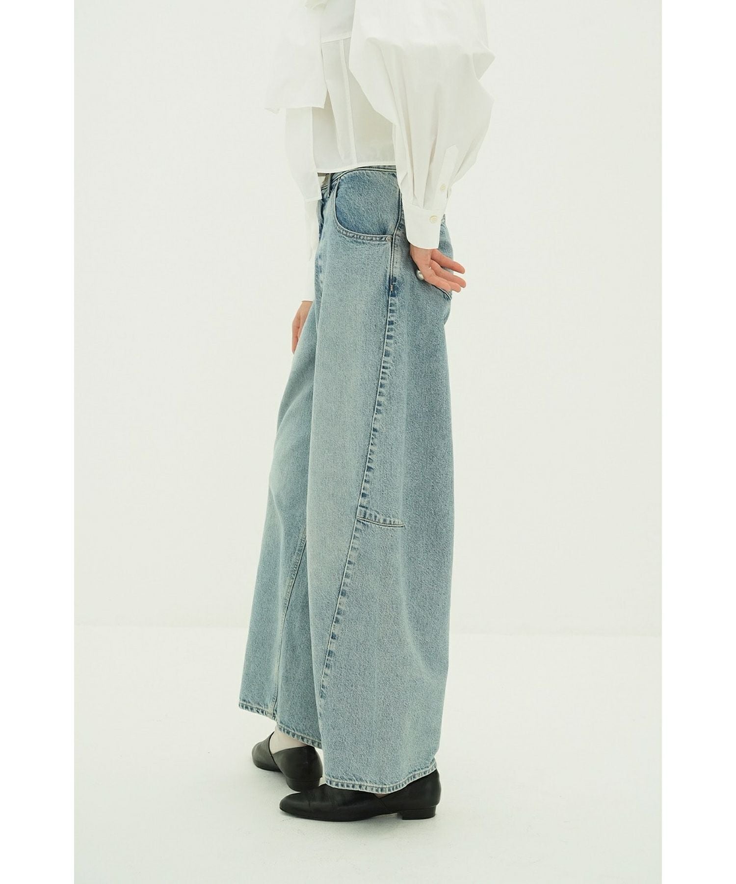 CLANE(クラネ)】 COCOON BULKY DENIM PANTS｜PARIGOT ONLINE（パリゴ