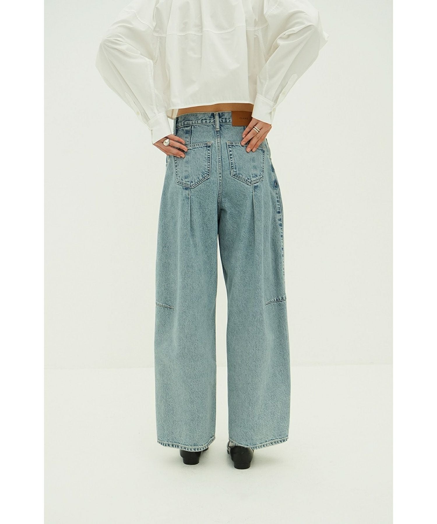CLANE(クラネ)】 COCOON BULKY DENIM PANTS｜PARIGOT ONLINE（パリゴ
