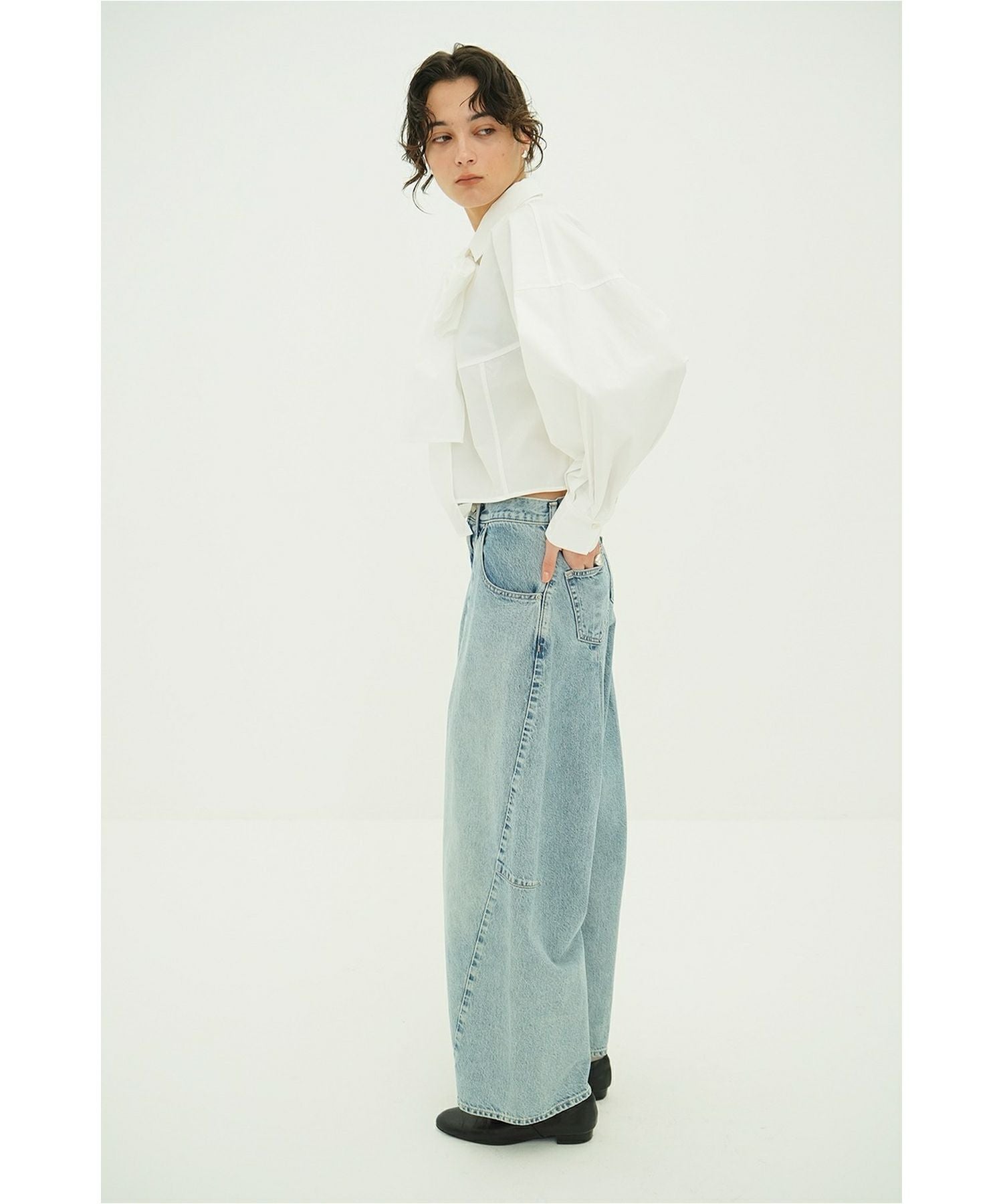 CLANE(クラネ)】 COCOON BULKY DENIM PANTS｜PARIGOT ONLINE（パリゴ
